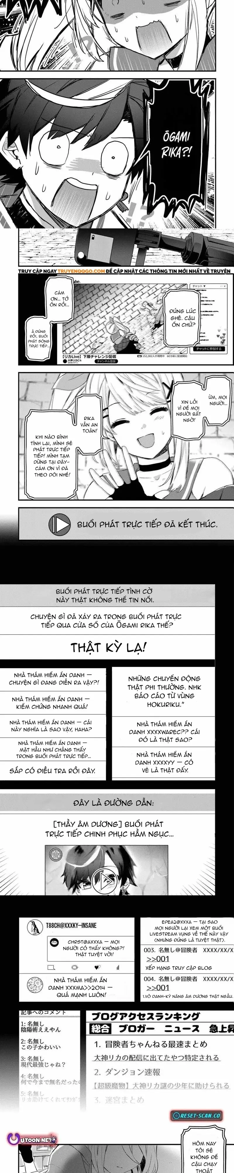 Dungeon Haishinsha O Sukutte Dai Bazurishita Tenshou Onmyoushi, Ukkari Choukyuu Jubutsu O Haishin Shitara Densetsu Ni Natta - Chapter 1 - Page 9