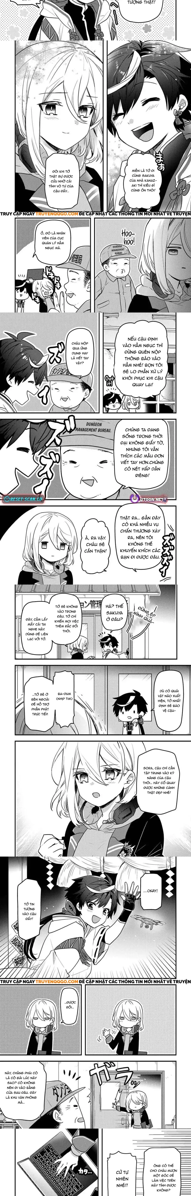 Dungeon Haishinsha O Sukutte Dai Bazurishita Tenshou Onmyoushi, Ukkari Choukyuu Jubutsu O Haishin Shitara Densetsu Ni Natta - Chapter 4 - Page 3