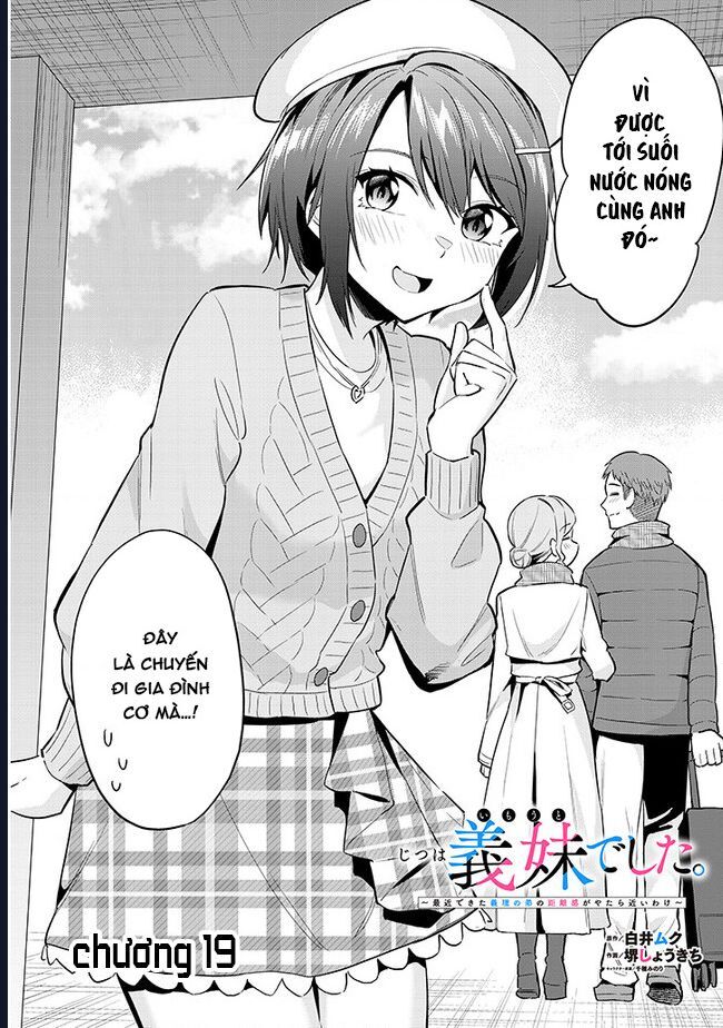 She Was Actually My Stepsister ~recently The Sense Of Distance Between Me And My New Stepbrother Is Incredibly Close~ - Chapter 19 - Page 3