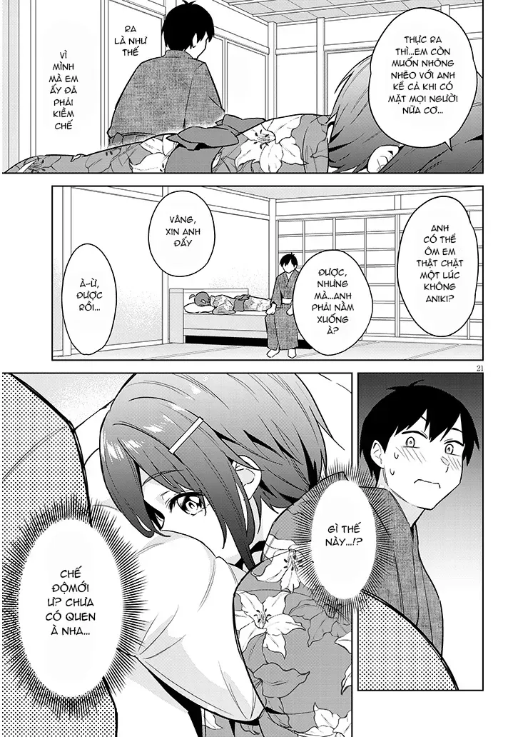 She Was Actually My Stepsister ~recently The Sense Of Distance Between Me And My New Stepbrother Is Incredibly Close~ - Chapter 21 - Page 22