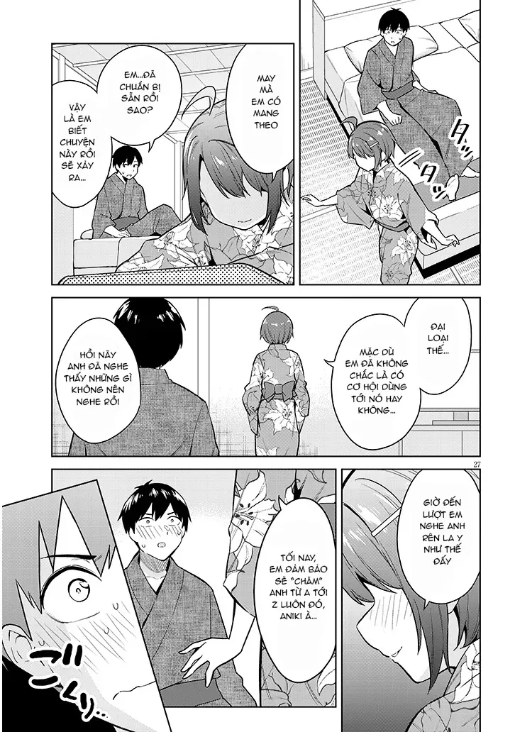 She Was Actually My Stepsister ~recently The Sense Of Distance Between Me And My New Stepbrother Is Incredibly Close~ - Chapter 21 - Page 28