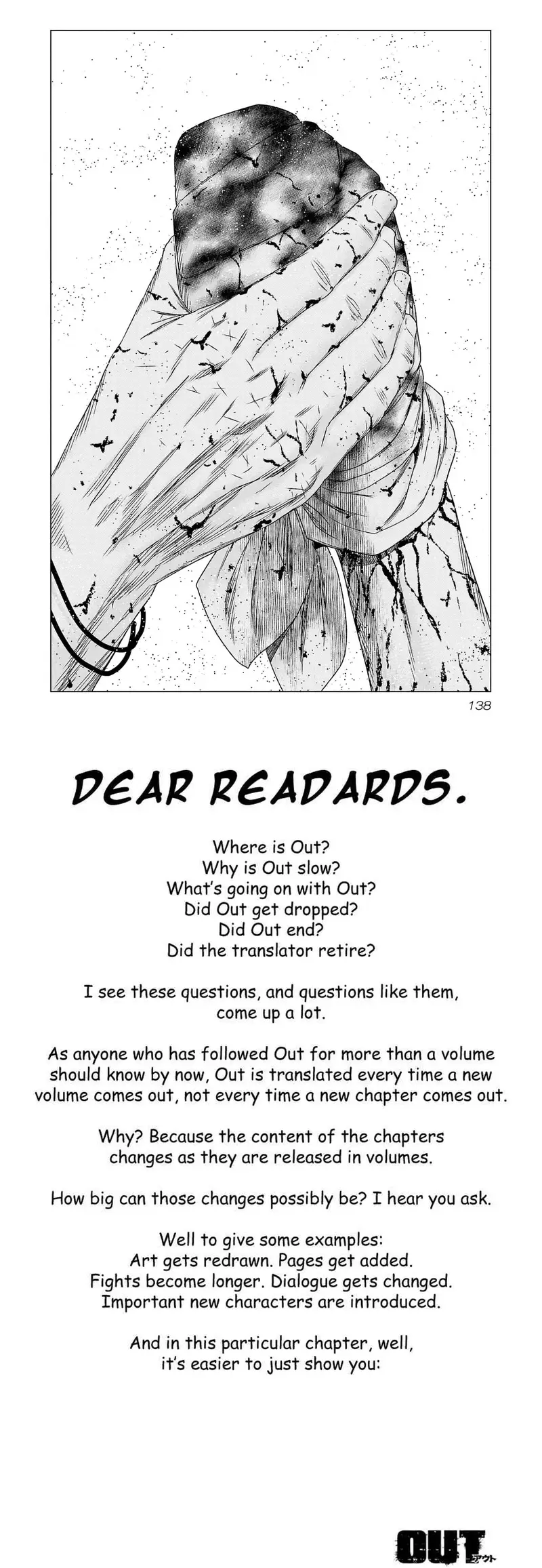 Out (Makoto Mizuta)			 - Chapter 203 - Page 6