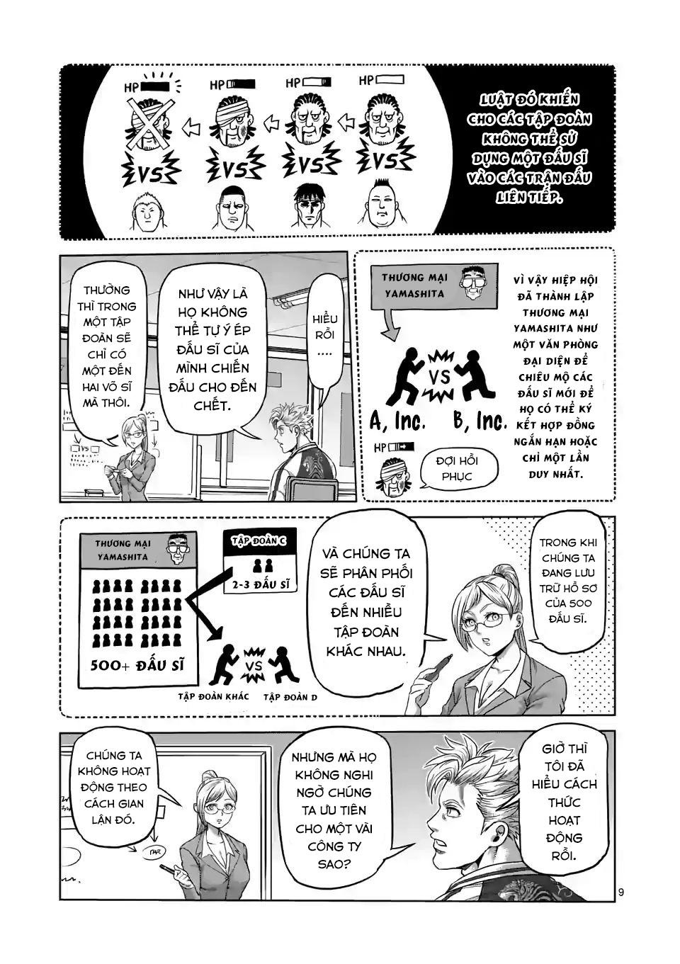 Kengan Ashura Phần 2 - Chapter 10 - Page 9