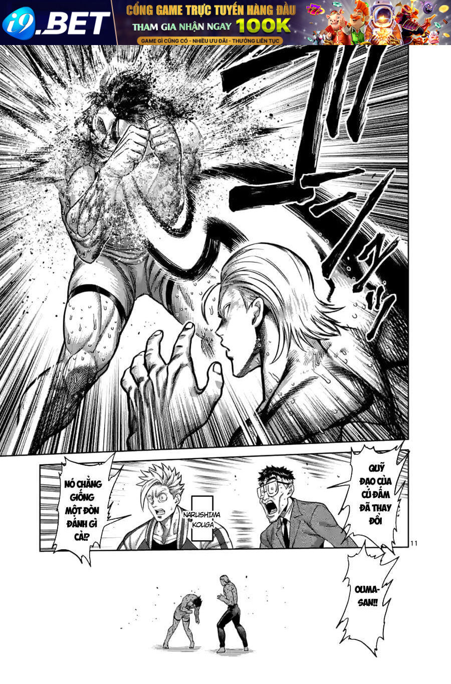 Kengan Ashura Phần 2 - Chapter 133 - Page 10