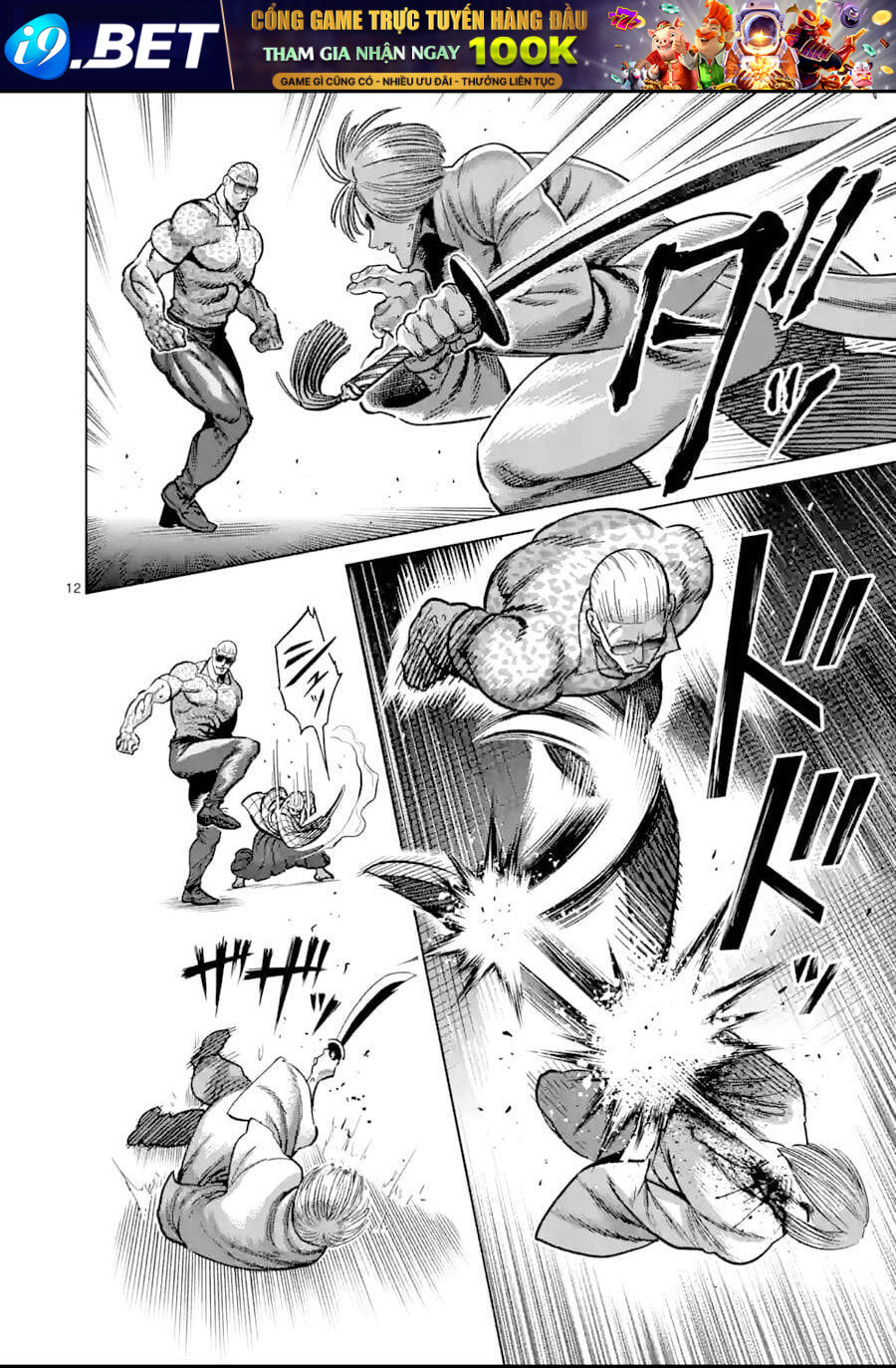 Kengan Ashura Phần 2 - Chapter 140 - Page 11