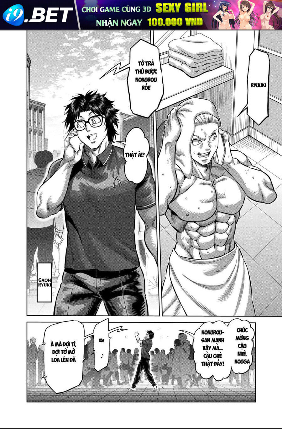 Kengan Ashura Phần 2 - Chapter 149.2 - Page 8