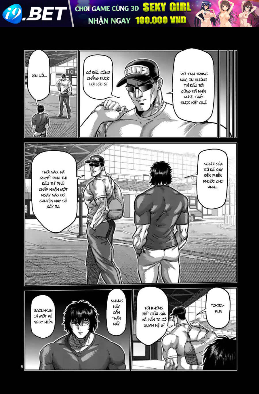 Kengan Ashura Phần 2 - Chapter 167 - Page 7
