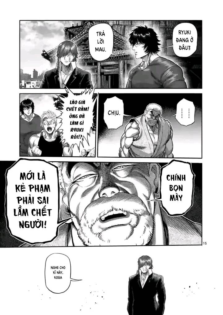 Kengan Ashura Phần 2 - Chapter 210 - Page 15