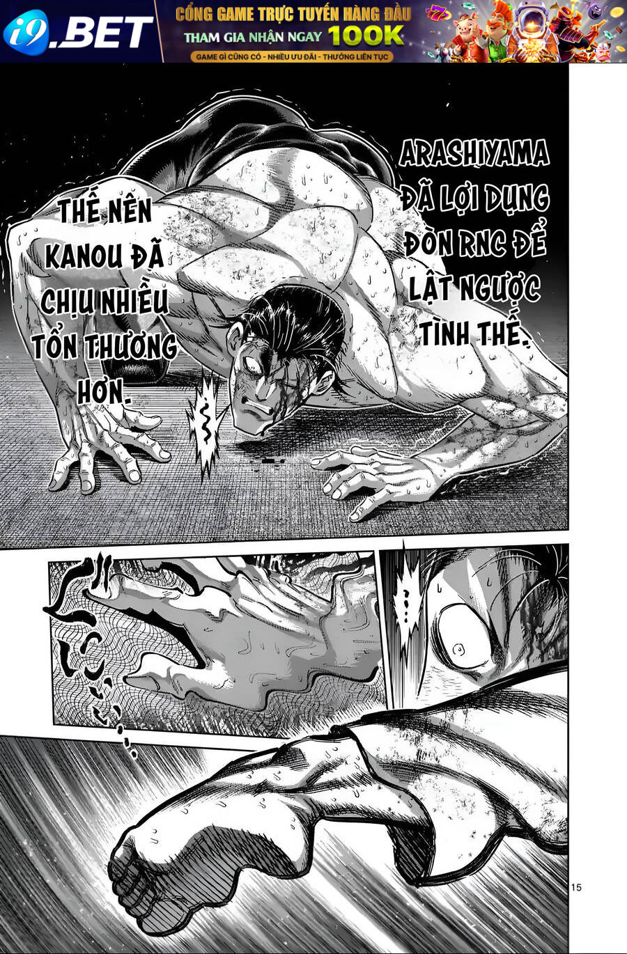 Kengan Ashura Phần 2 - Chapter 226 - Page 15