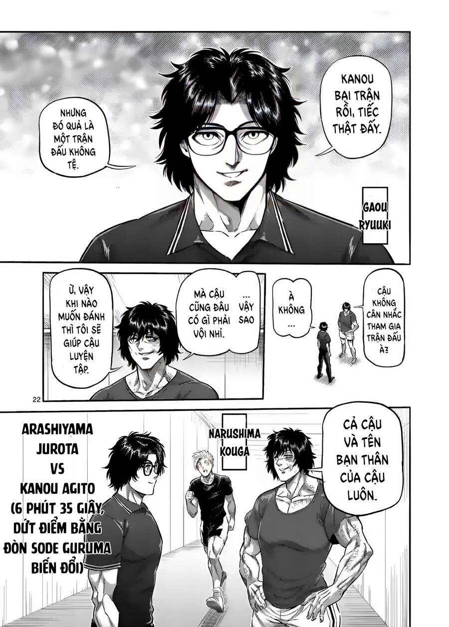 Kengan Ashura Phần 2 - Chapter 227 - Page 22