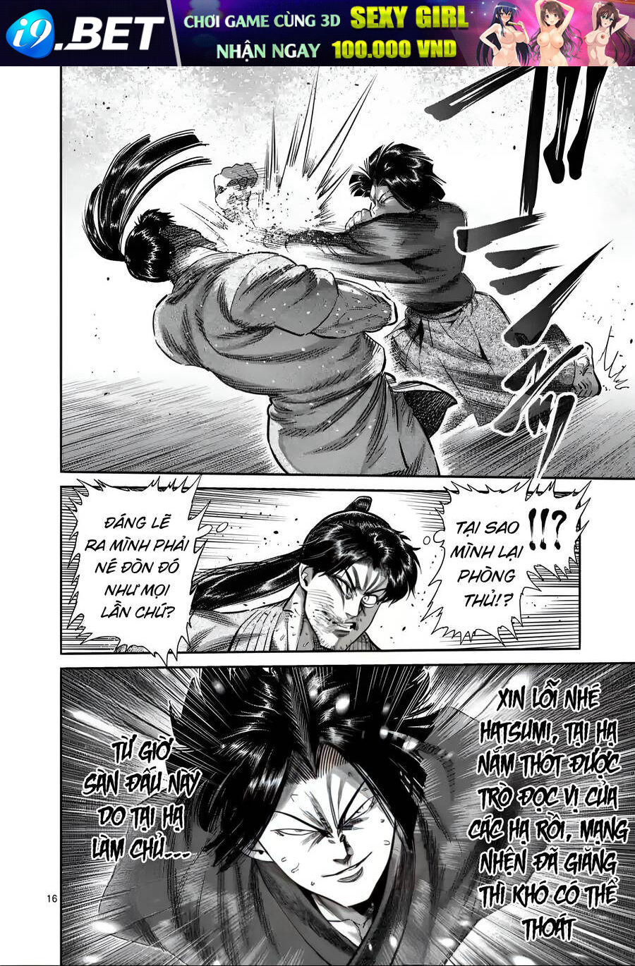 Kengan Ashura Phần 2 - Chapter 229 - Page 16