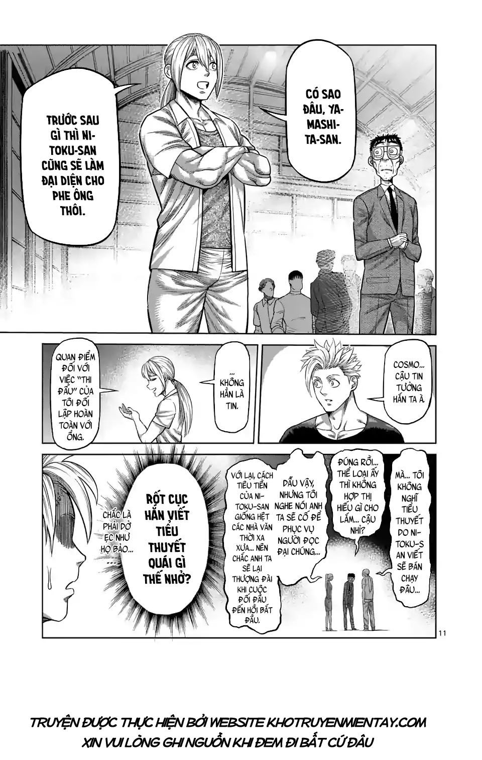 Kengan Ashura Phần 2 - Chapter 23 - Page 10