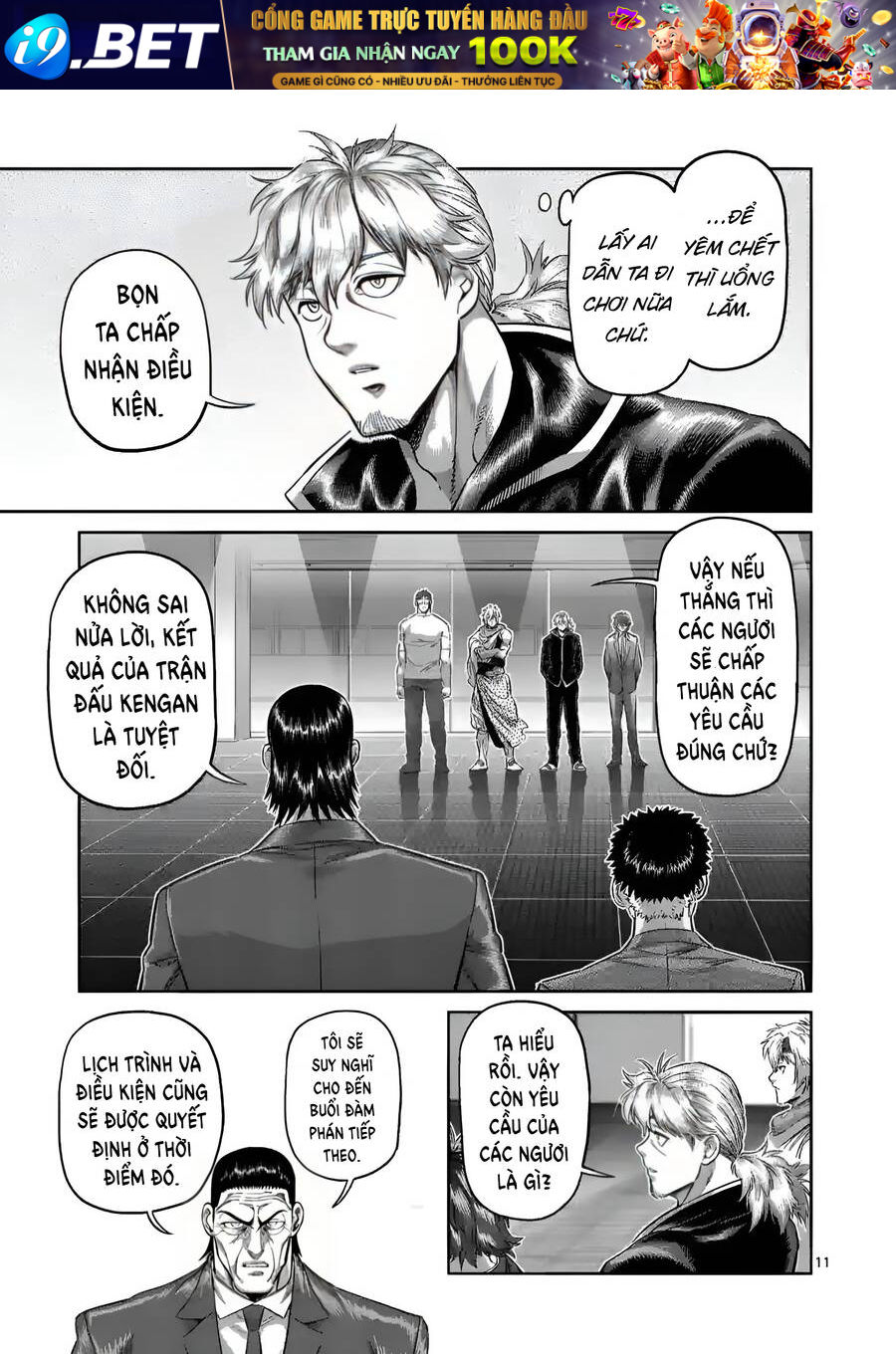 Kengan Ashura Phần 2 - Chapter 236 - Page 11