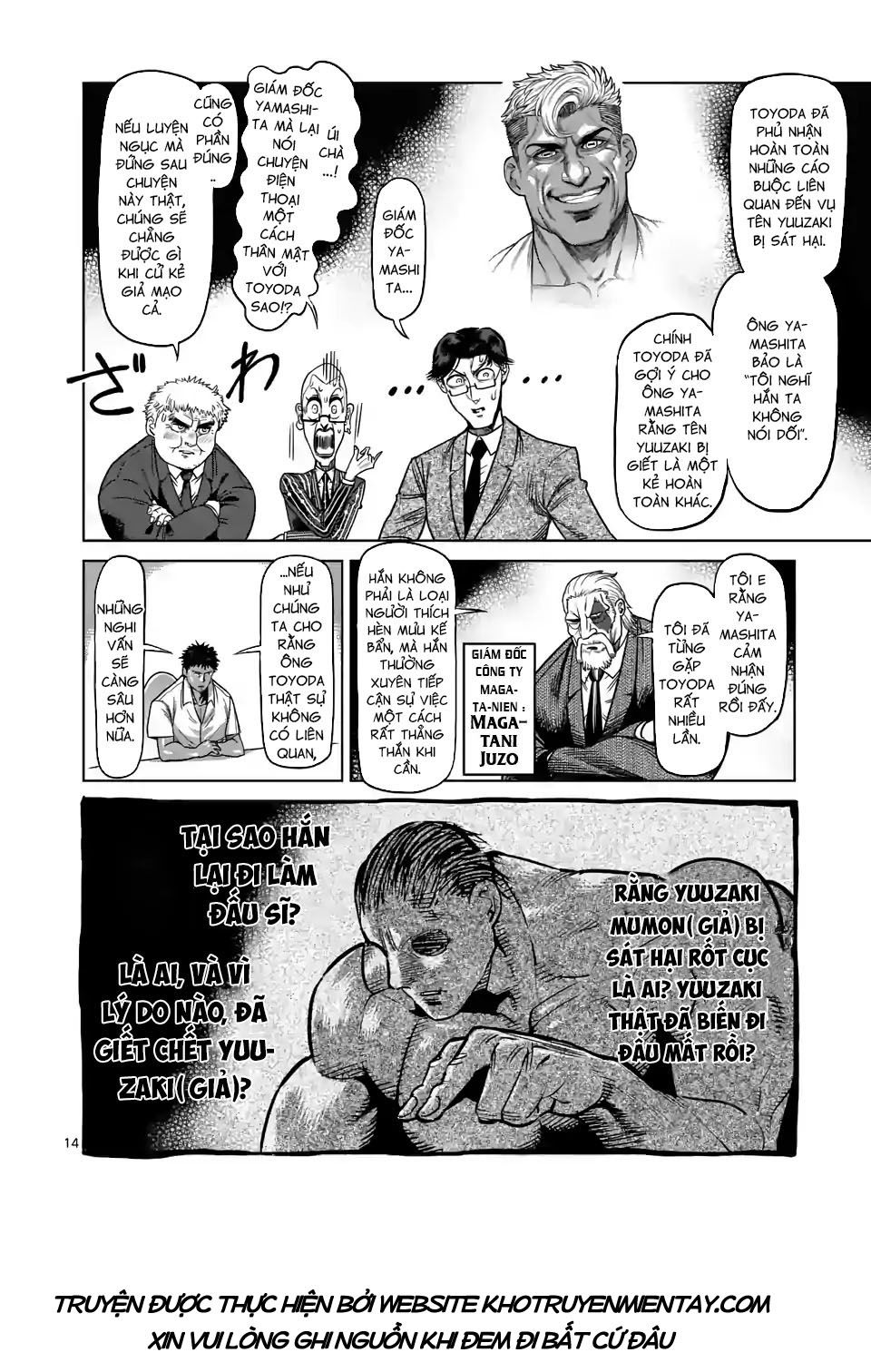 Kengan Ashura Phần 2 - Chapter 24 - Page 13