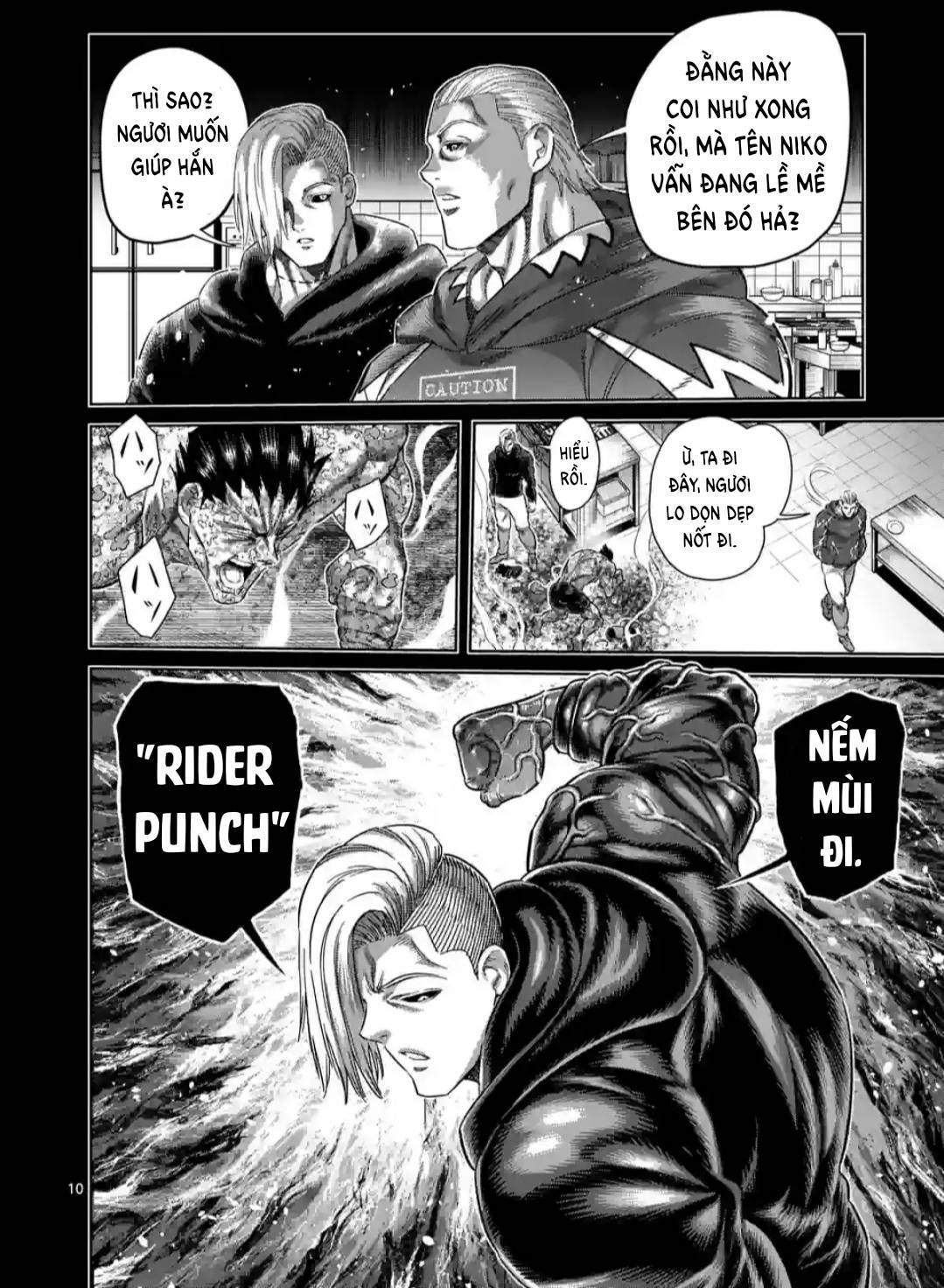 Kengan Ashura Phần 2 - Chapter 245 - Page 10