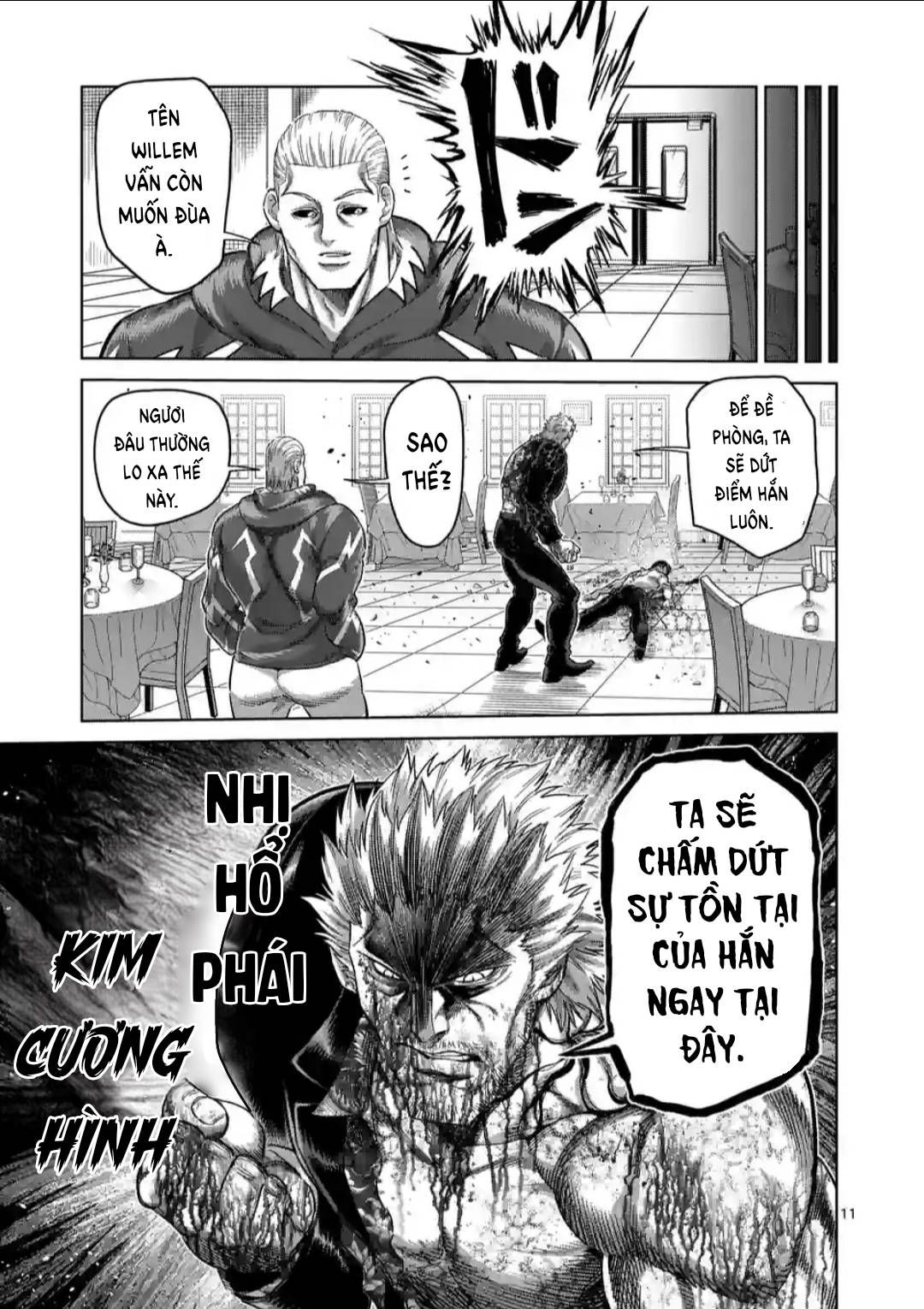 Kengan Ashura Phần 2 - Chapter 245 - Page 11