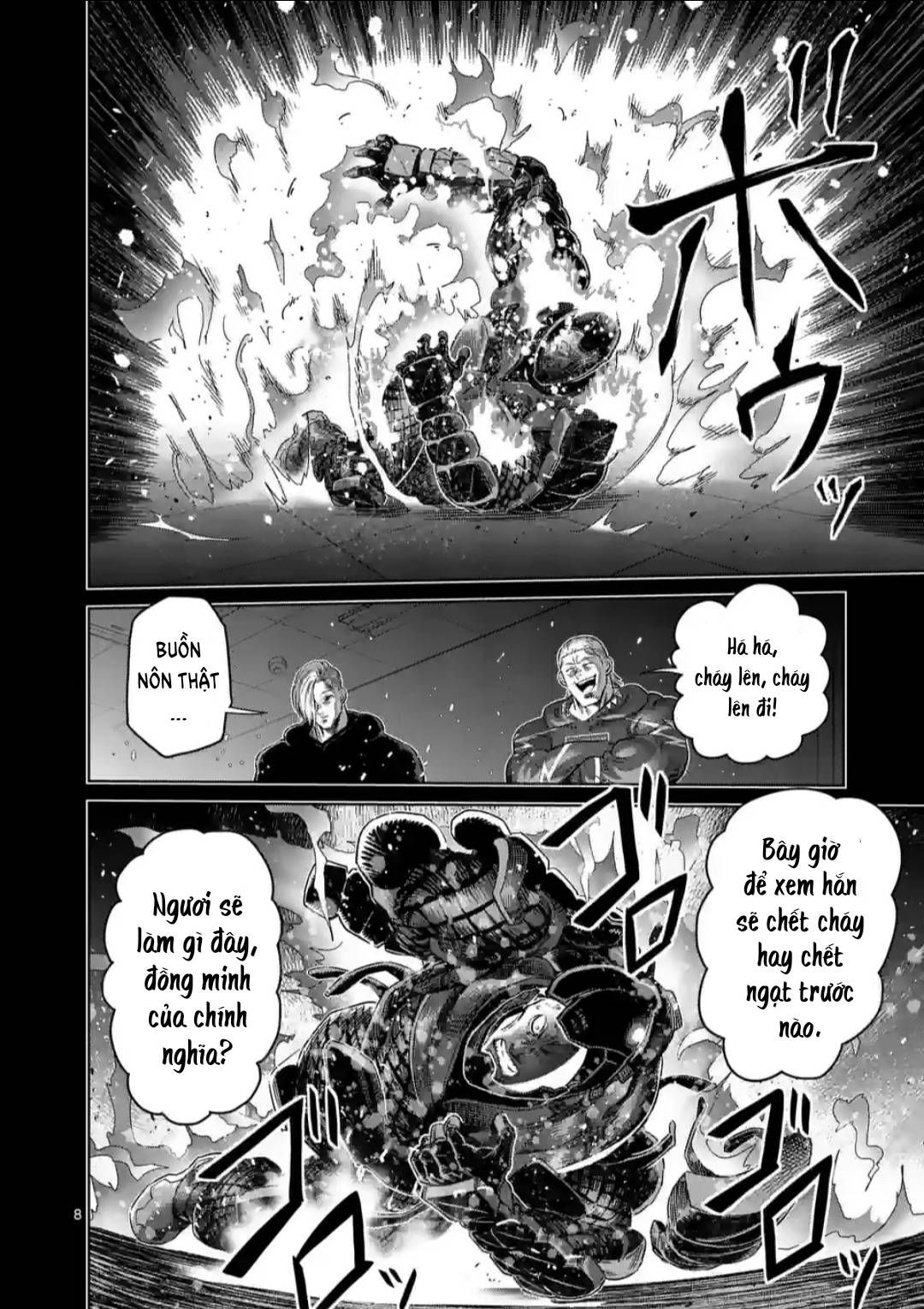 Kengan Ashura Phần 2 - Chapter 245 - Page 8