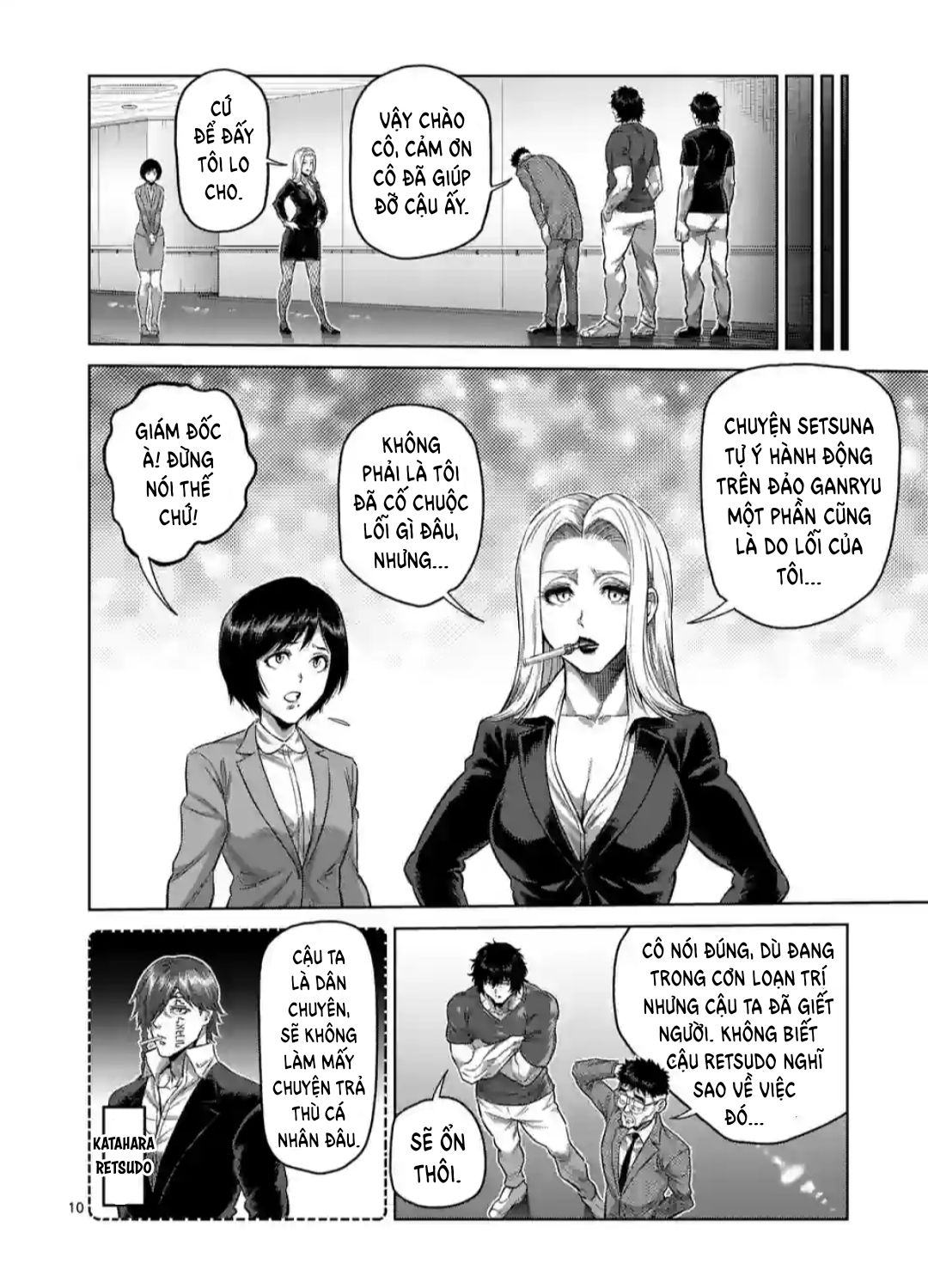 Kengan Ashura Phần 2 - Chapter 246 - Page 10