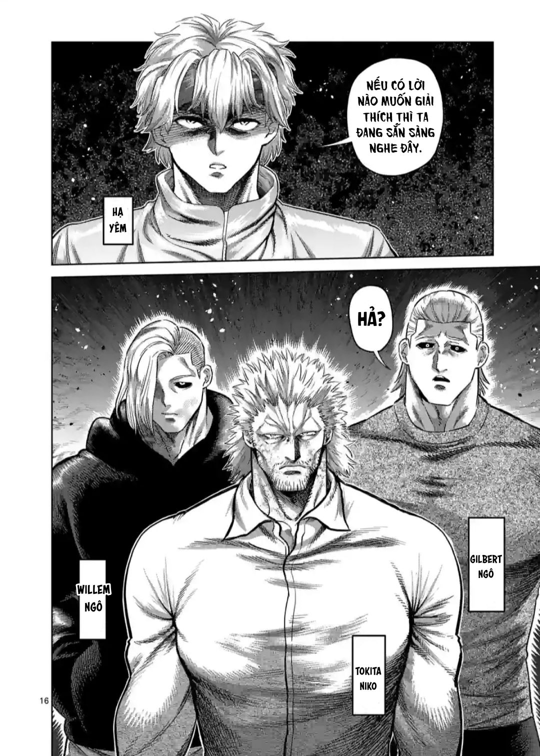 Kengan Ashura Phần 2 - Chapter 246 - Page 16