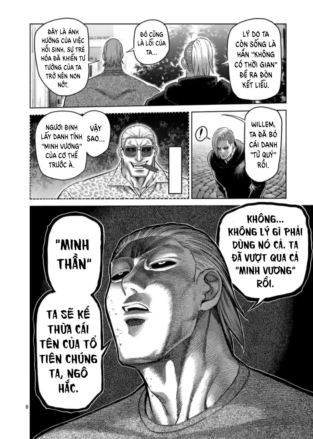 Kengan Ashura Phần 2 - Chapter 247 - Page 8