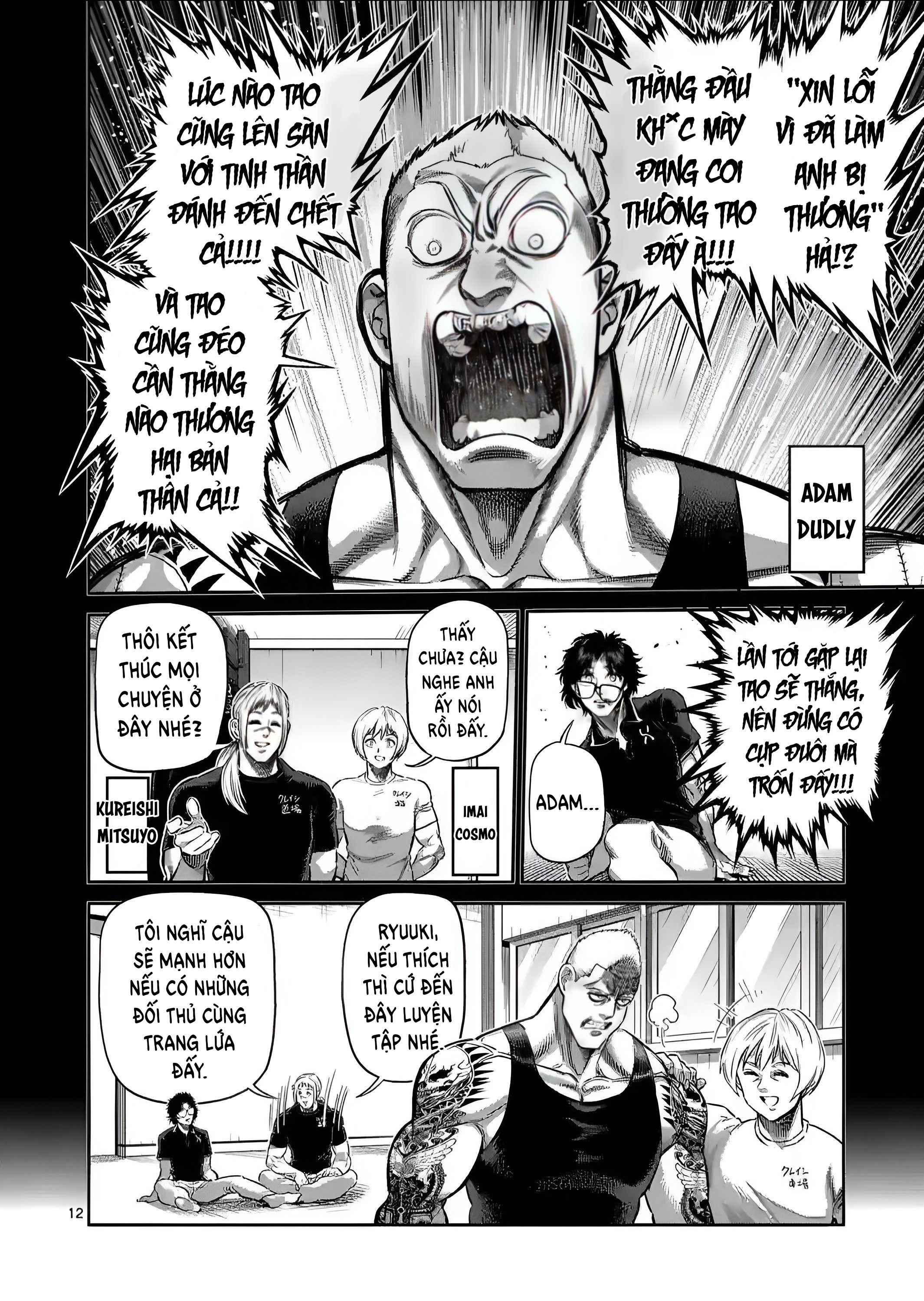 Kengan Ashura Phần 2 - Chapter 249 - Page 12