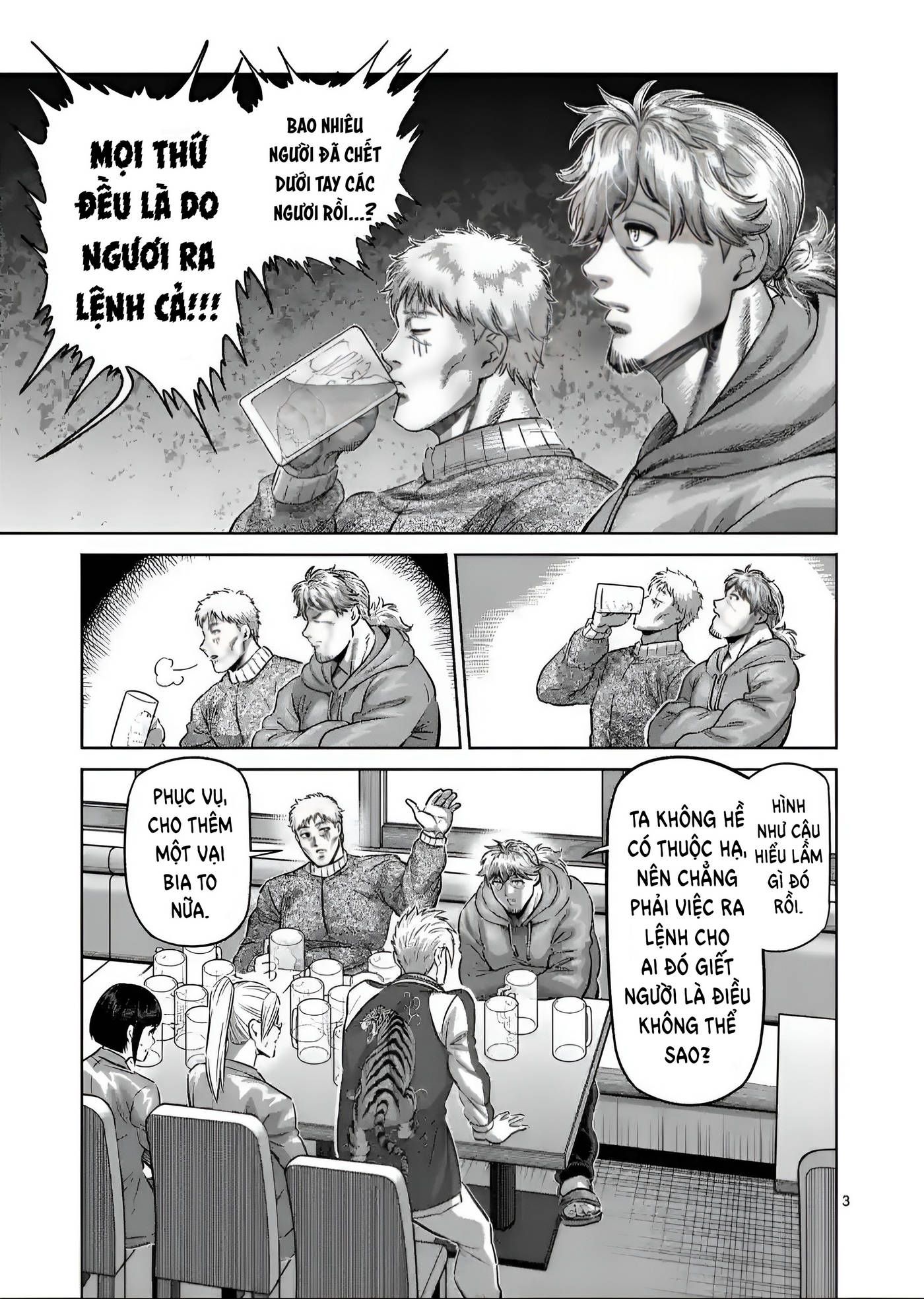 Kengan Ashura Phần 2 - Chapter 249 - Page 3