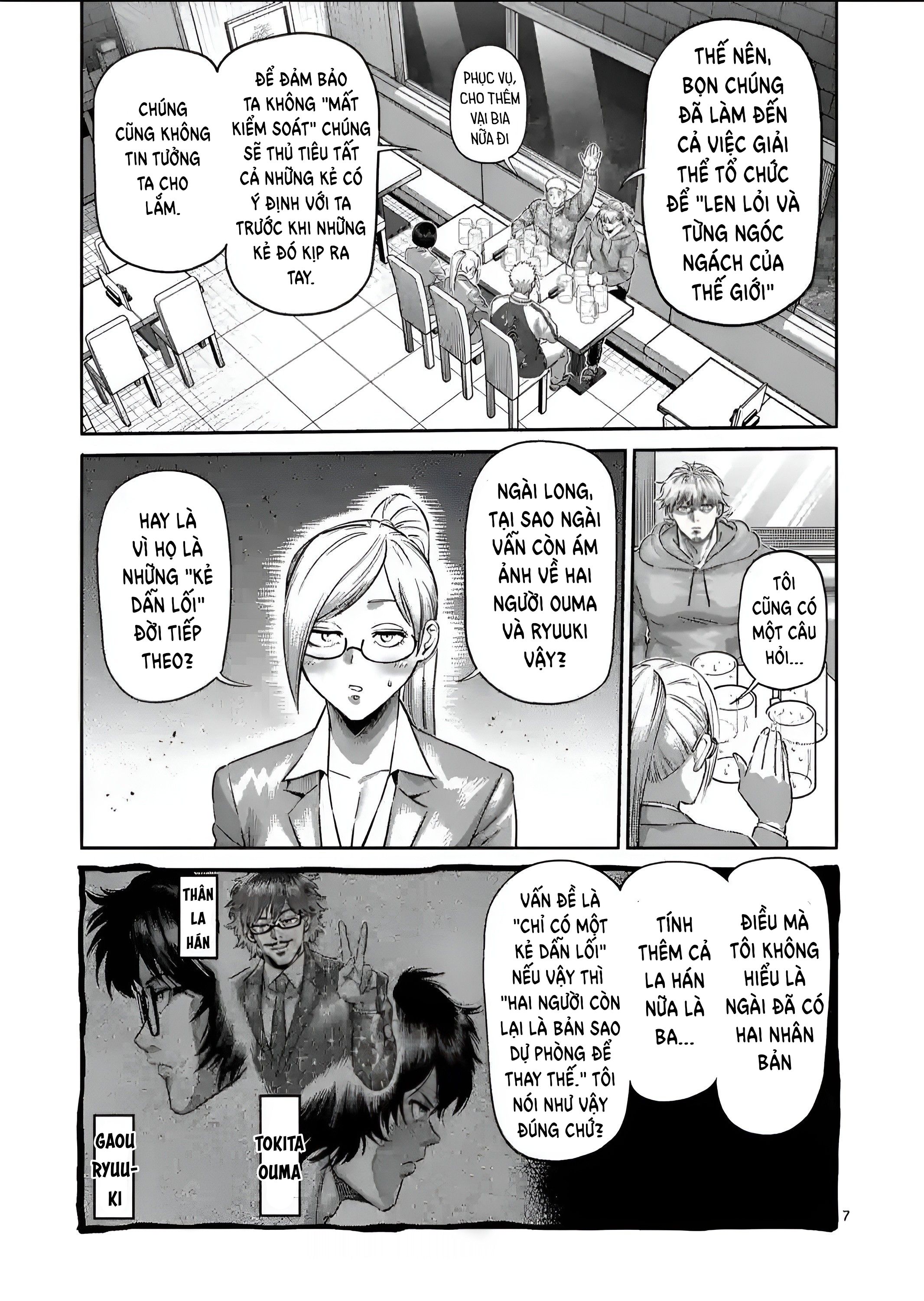 Kengan Ashura Phần 2 - Chapter 249 - Page 7