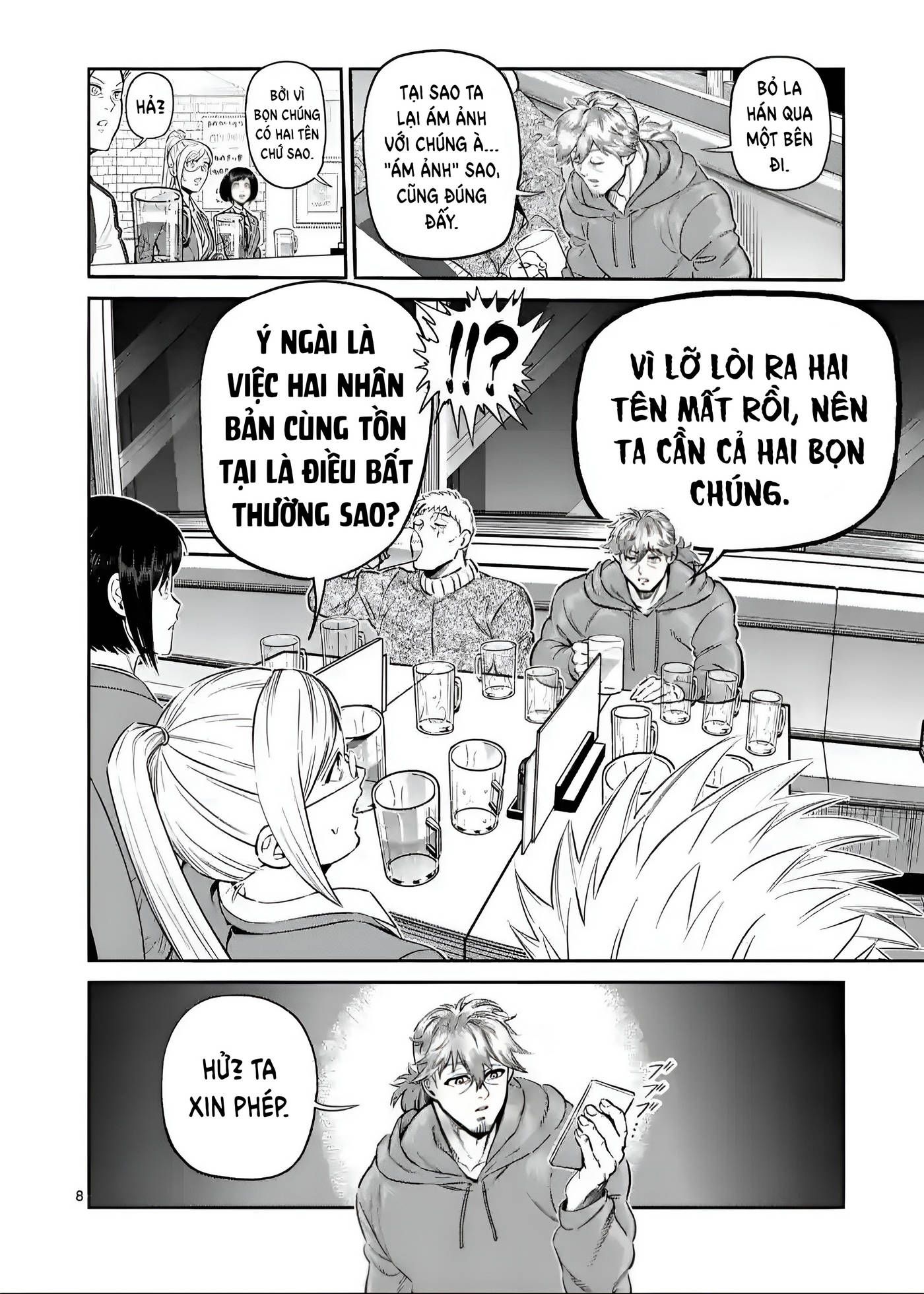 Kengan Ashura Phần 2 - Chapter 249 - Page 8