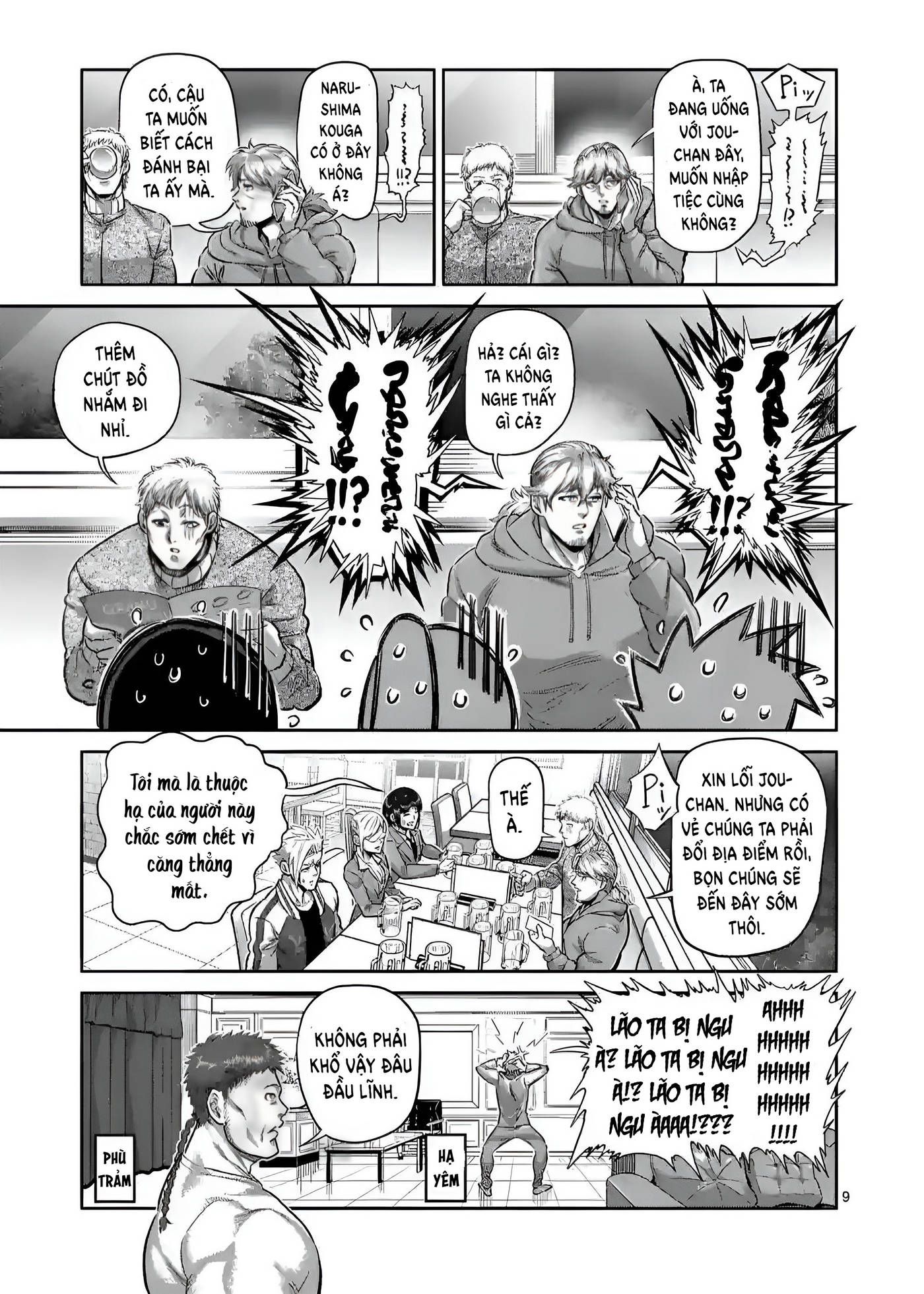 Kengan Ashura Phần 2 - Chapter 249 - Page 9