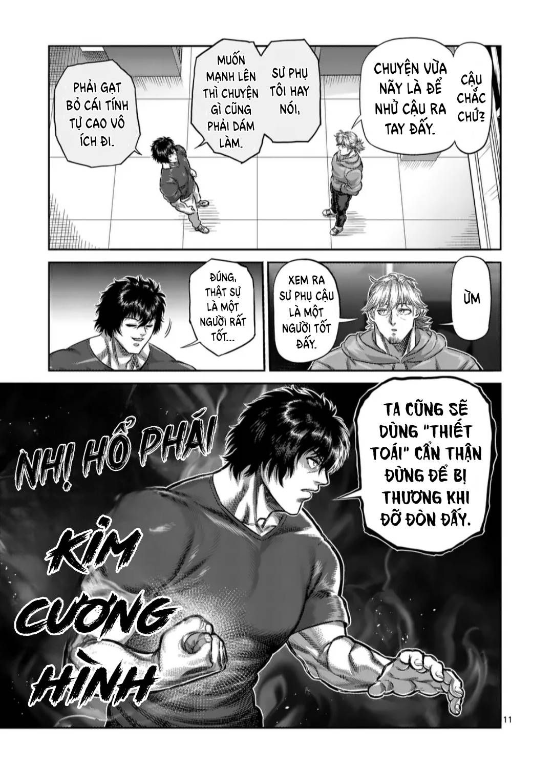 Kengan Ashura Phần 2 - Chapter 250 - Page 11