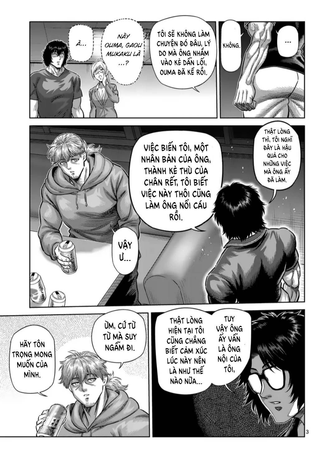 Kengan Ashura Phần 2 - Chapter 250 - Page 3