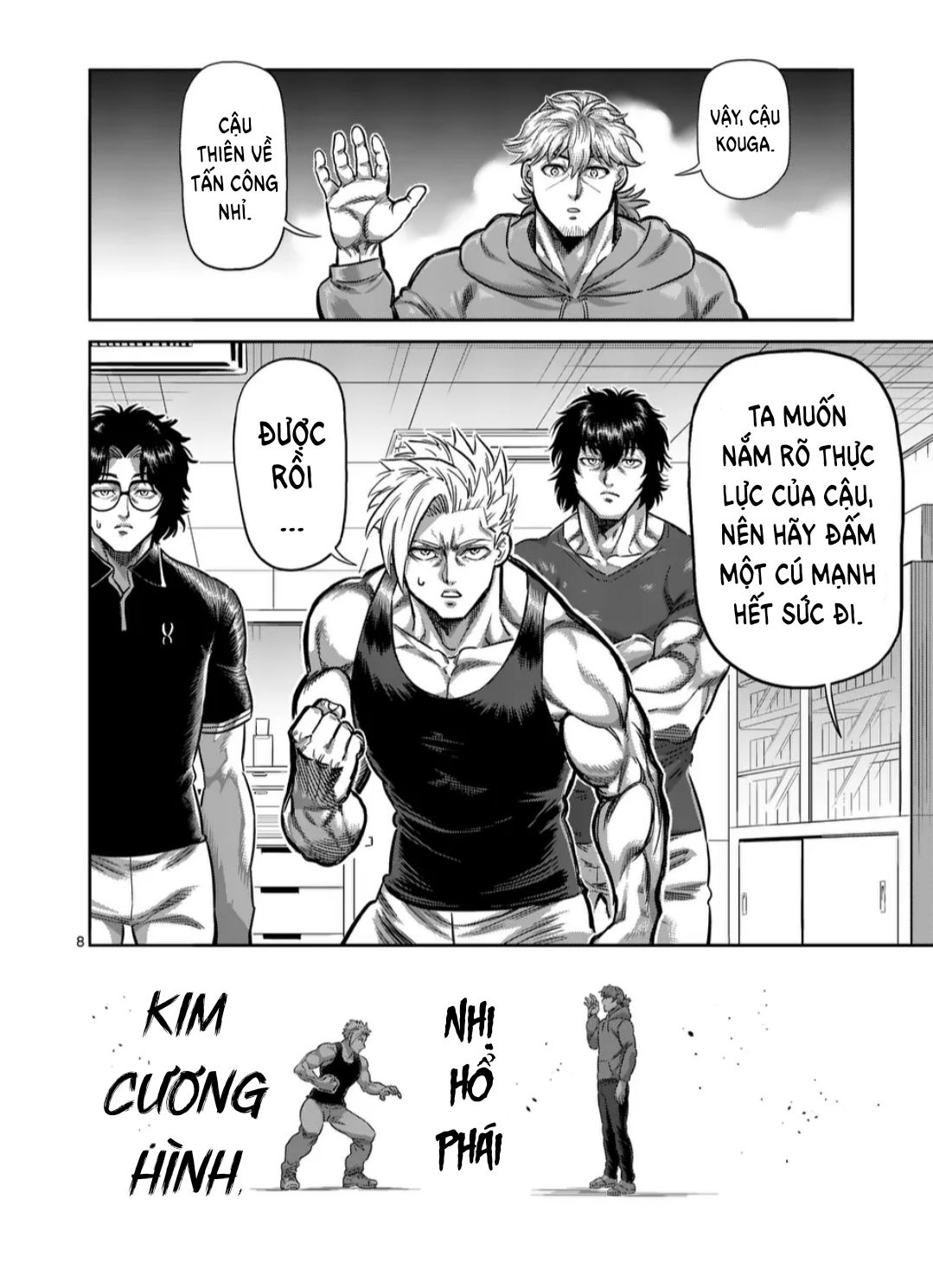 Kengan Ashura Phần 2 - Chapter 250 - Page 8