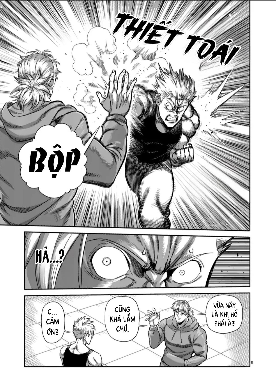 Kengan Ashura Phần 2 - Chapter 250 - Page 9