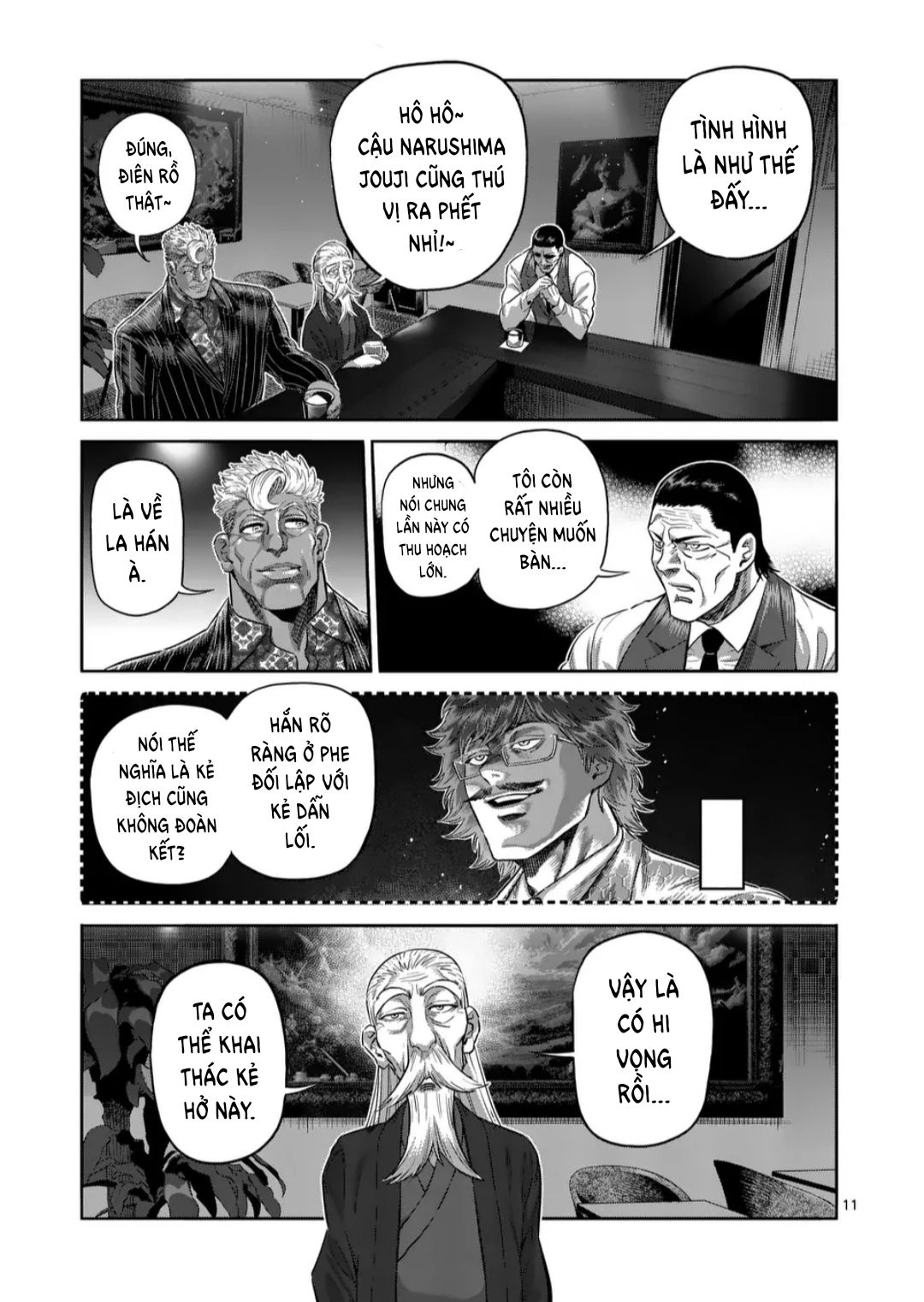 Kengan Ashura Phần 2 - Chapter 251 - Page 11