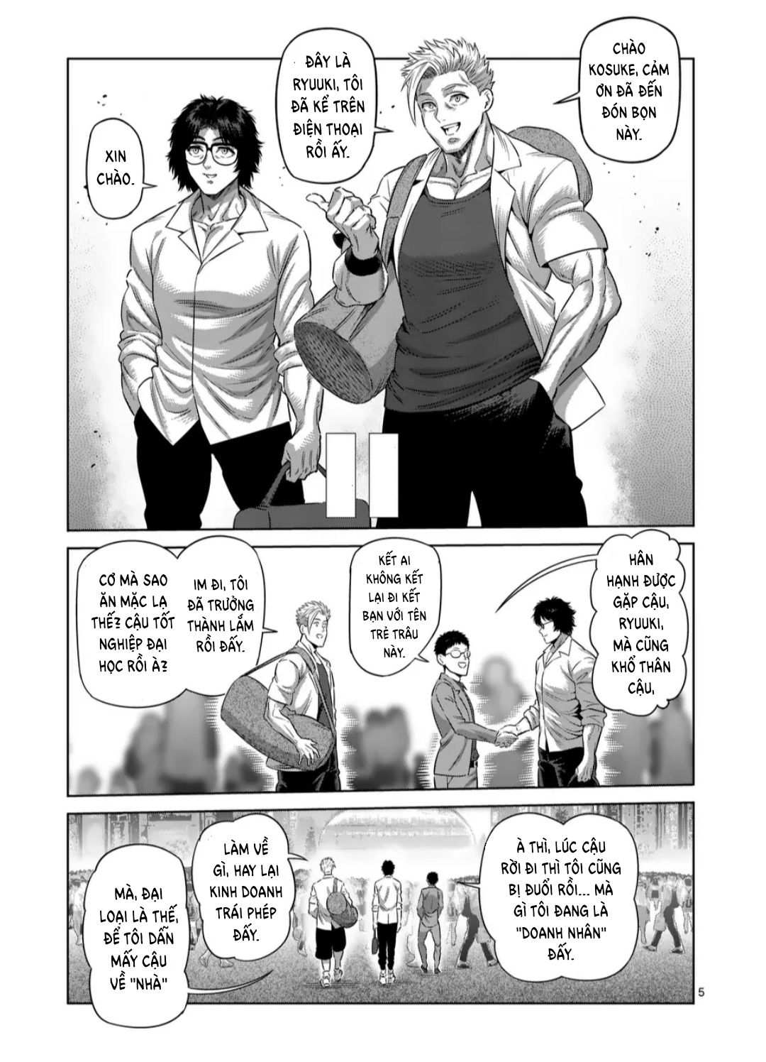 Kengan Ashura Phần 2 - Chapter 252 - Page 5