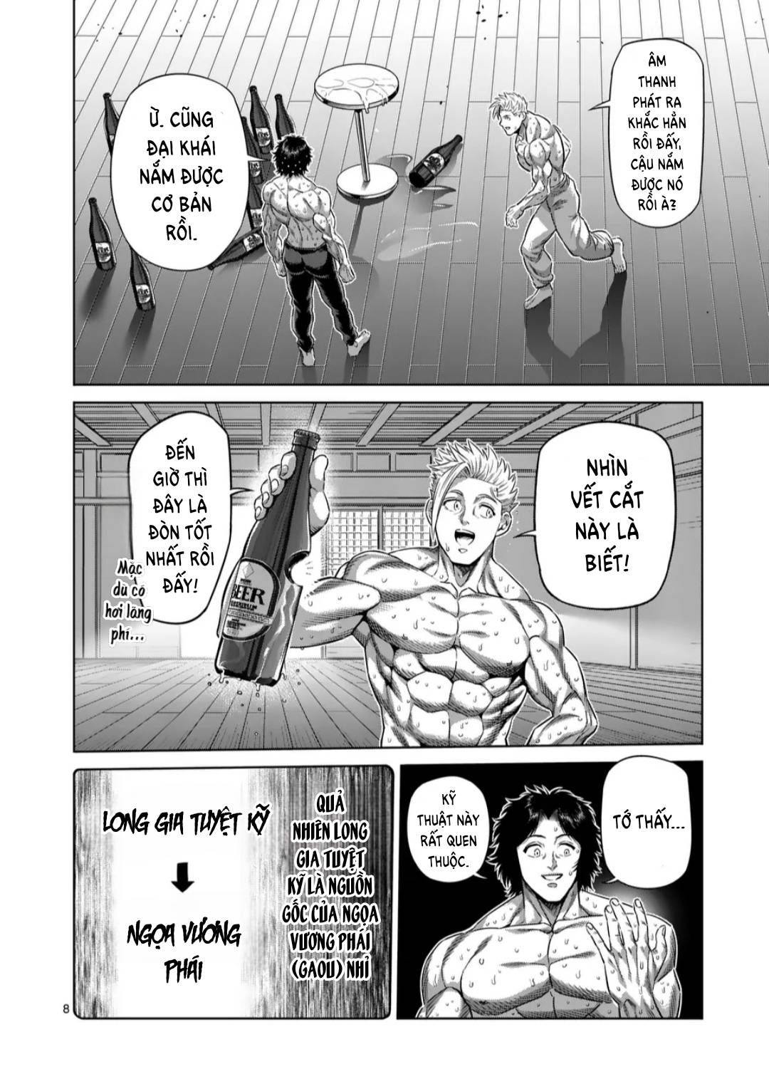 Kengan Ashura Phần 2 - Chapter 253 - Page 8