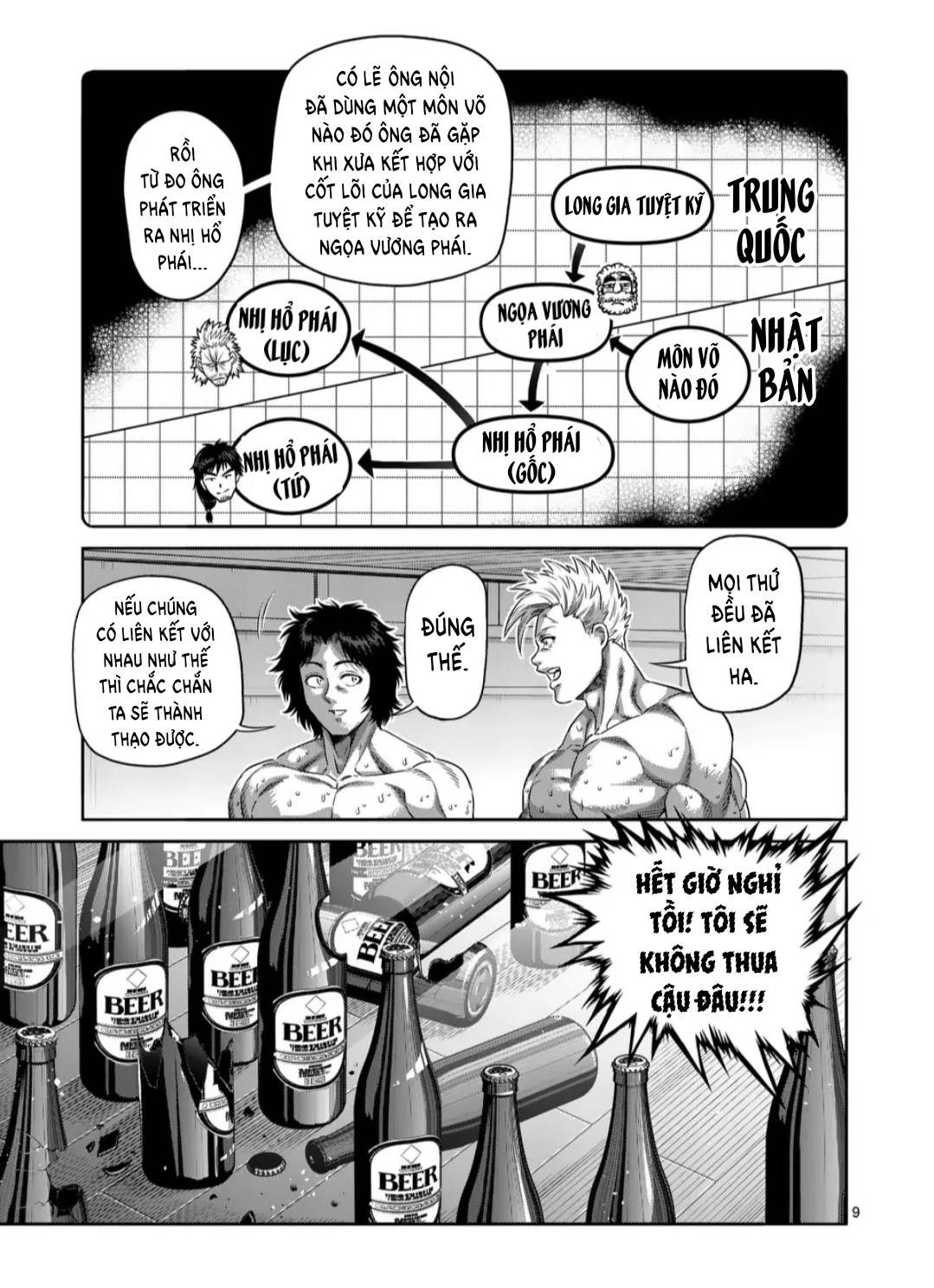 Kengan Ashura Phần 2 - Chapter 253 - Page 9