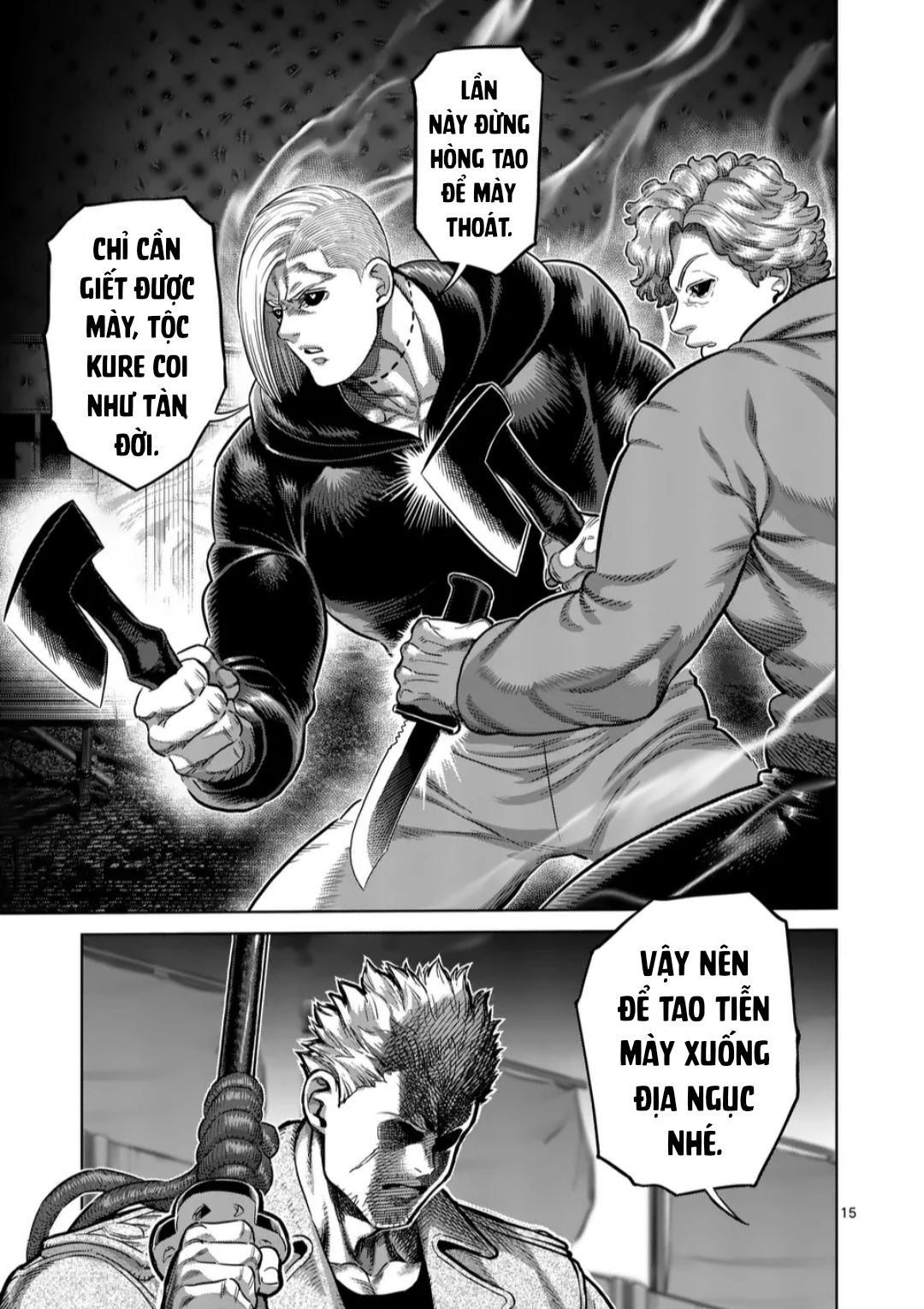 Kengan Ashura Phần 2 - Chapter 254 - Page 15