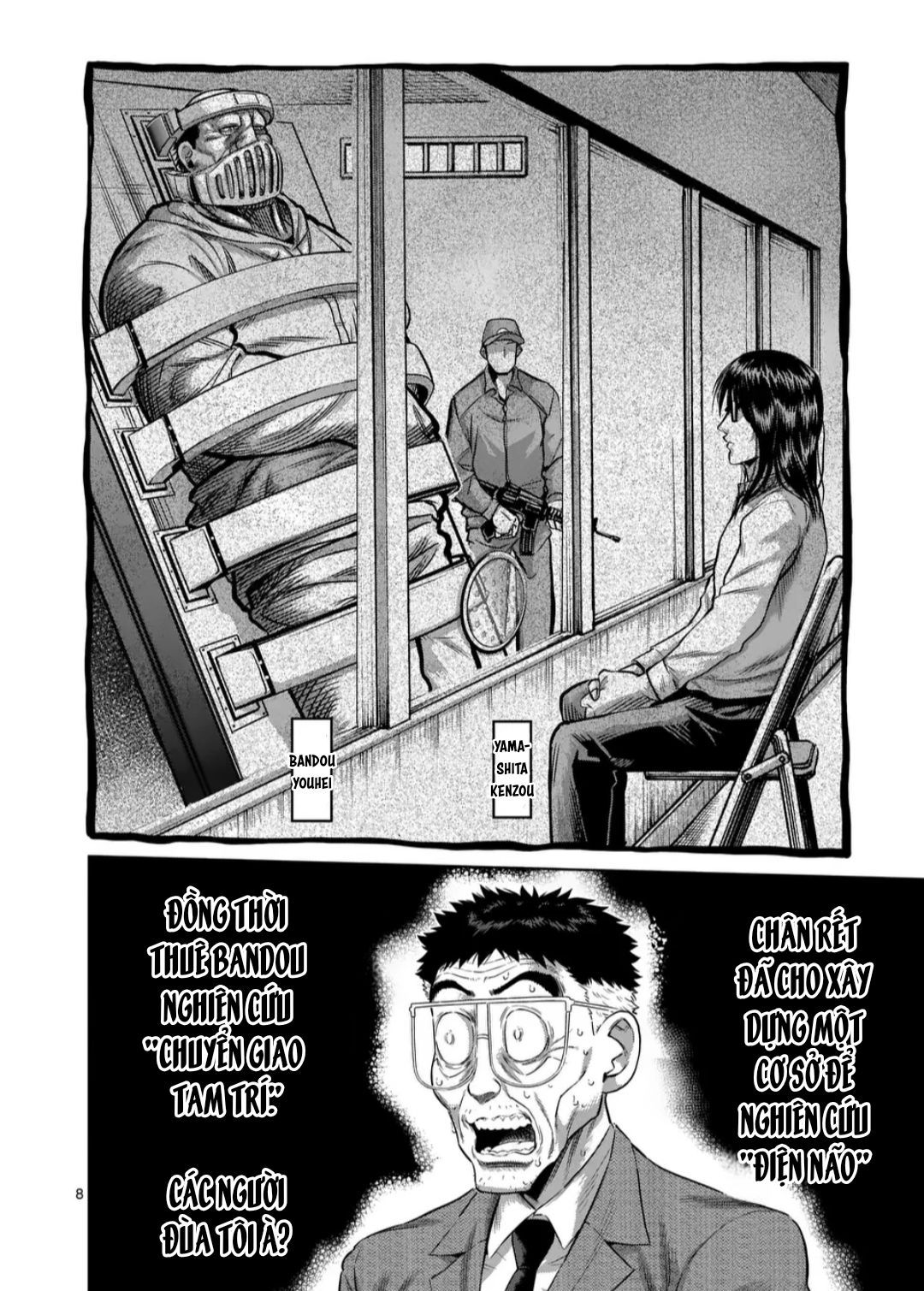 Kengan Ashura Phần 2 - Chapter 254 - Page 8