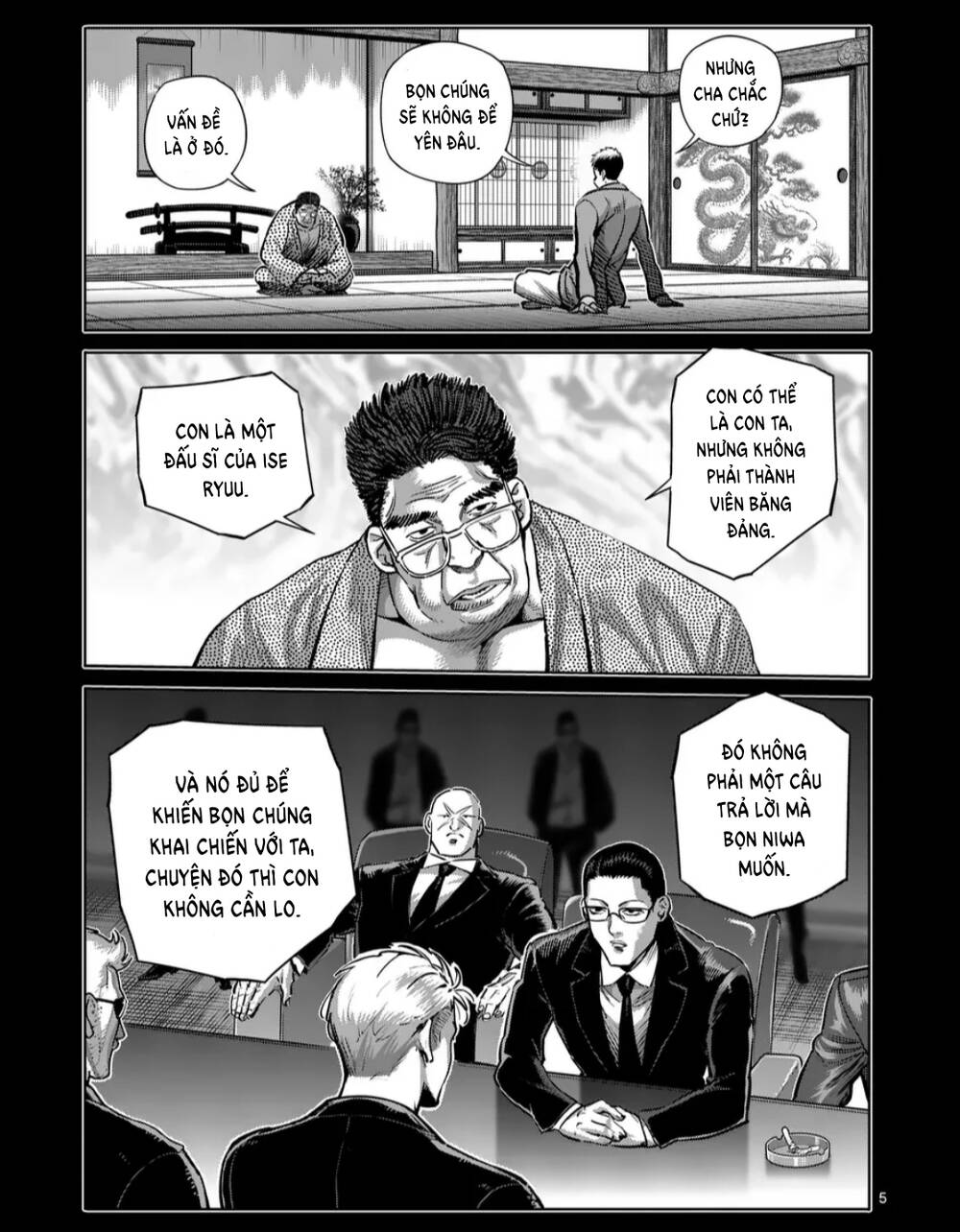Kengan Ashura Phần 2 - Chapter 271 - Page 4