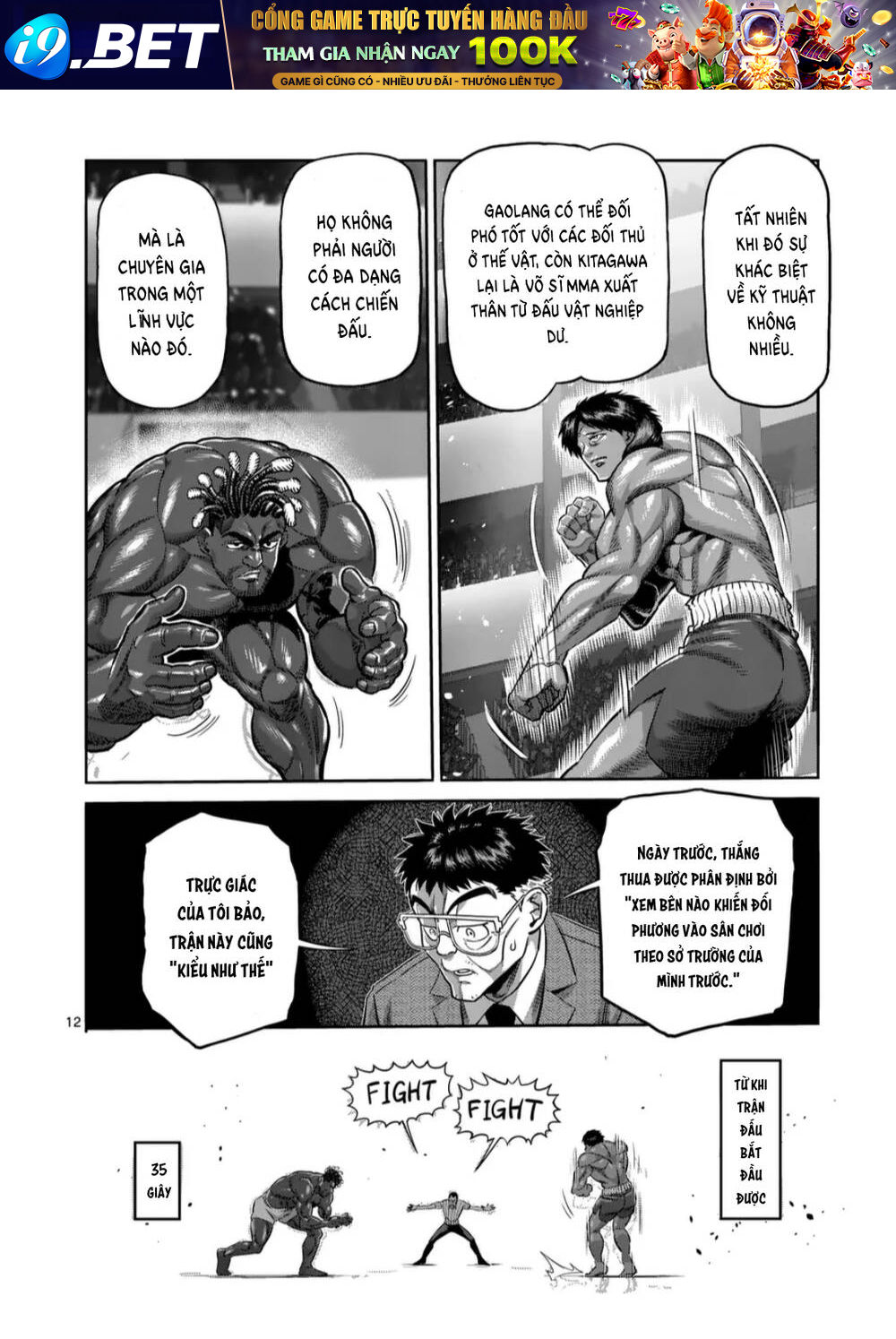 Kengan Ashura Phần 2 - Chapter 275 - Page 11
