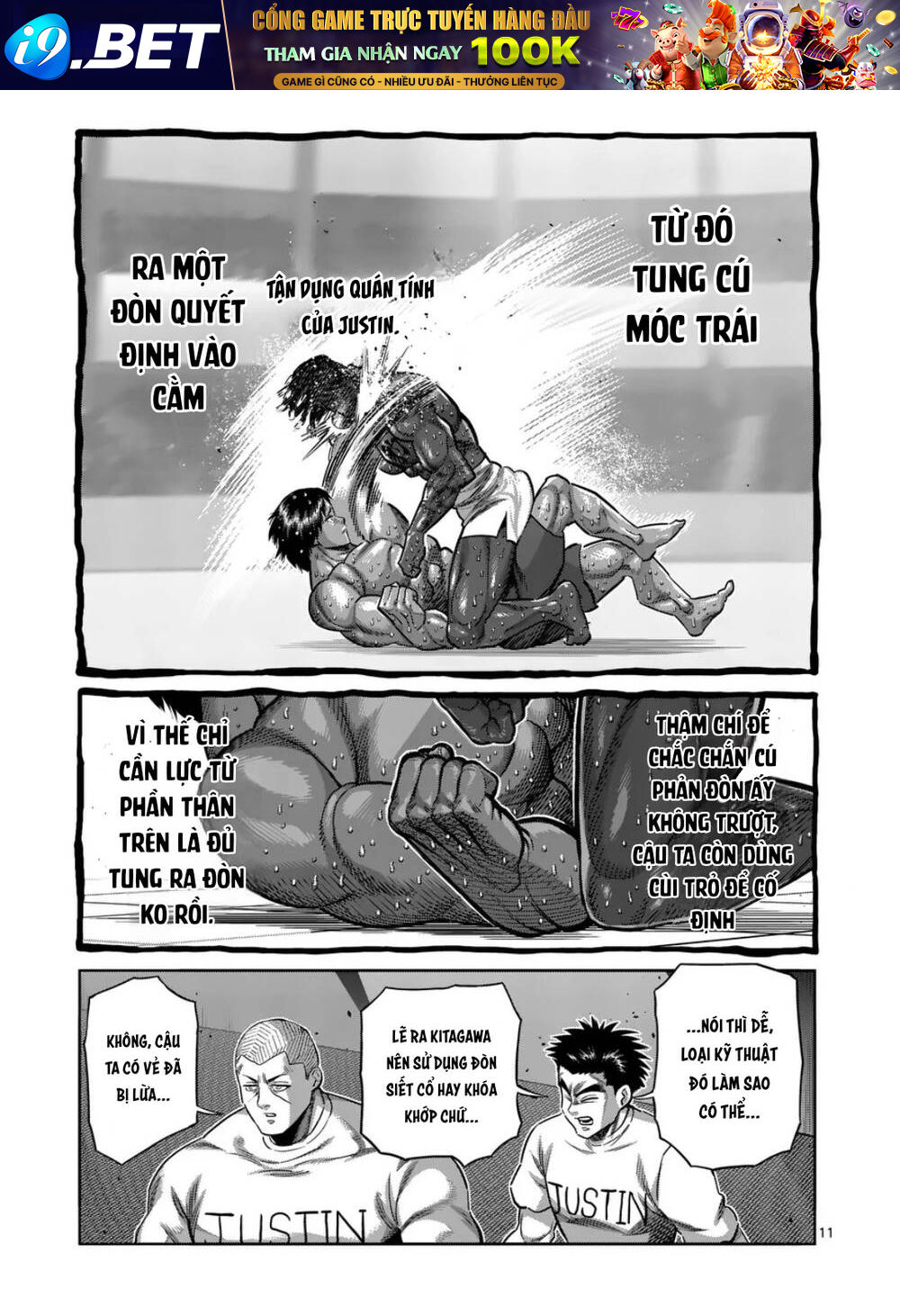 Kengan Ashura Phần 2 - Chapter 277 - Page 10