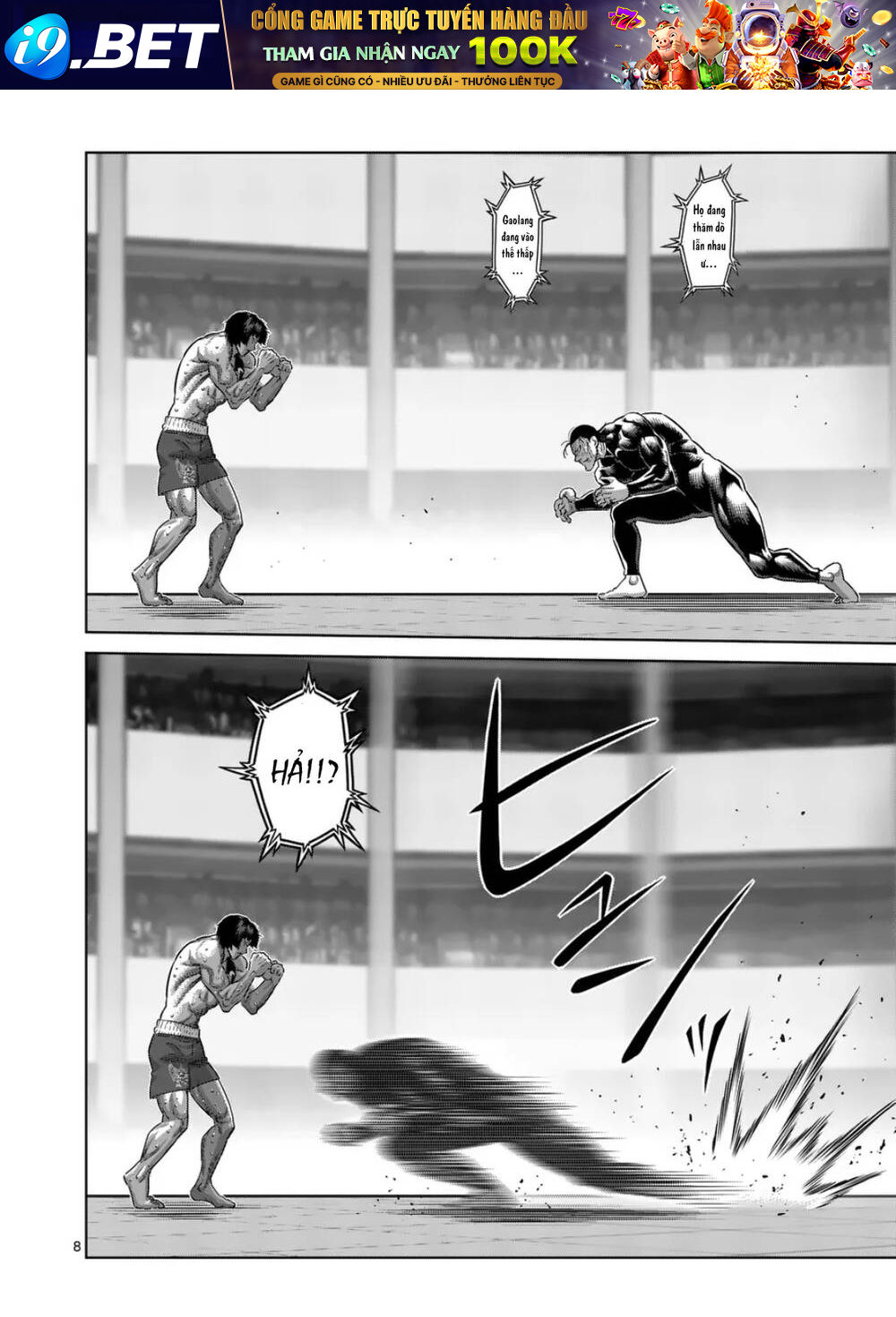 Kengan Ashura Phần 2 - Chapter 282 - Page 7