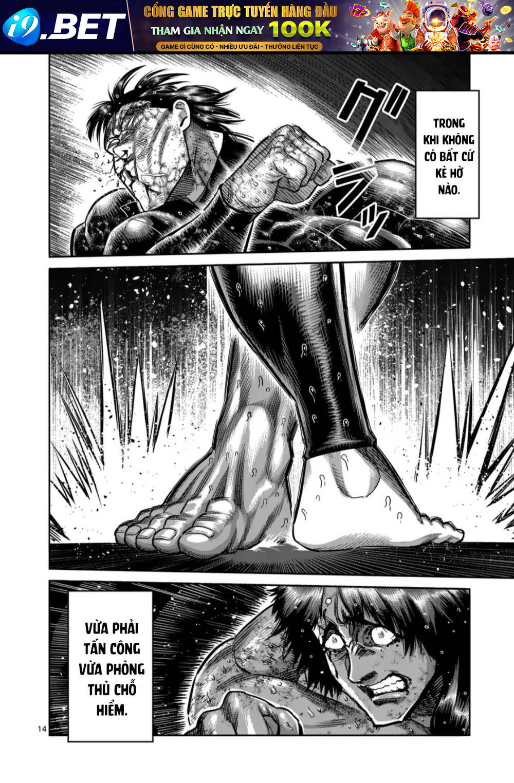 Kengan Ashura Phần 2 - Chapter 283 - Page 13