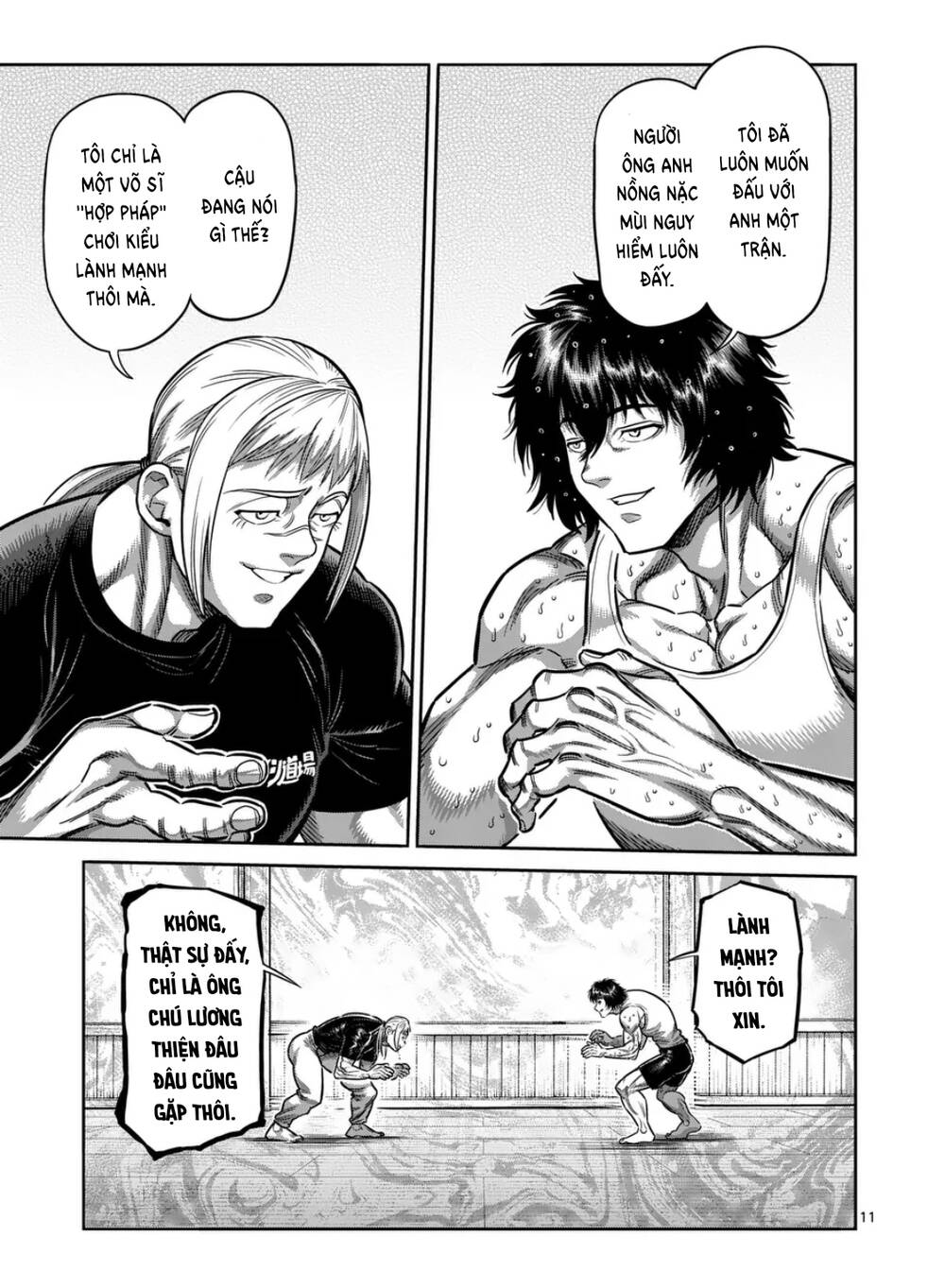 Kengan Ashura Phần 2 - Chapter 295 - Page 10