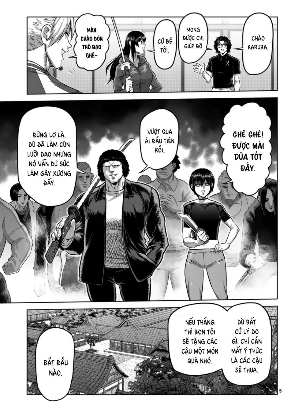 Kengan Ashura Phần 2 - Chapter 295 - Page 4