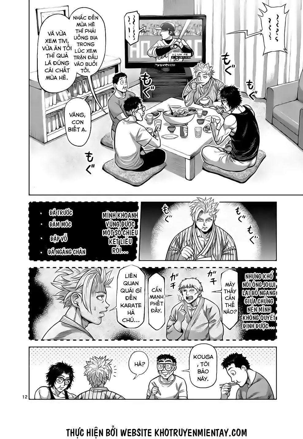 Kengan Ashura Phần 2 - Chapter 30 - Page 11