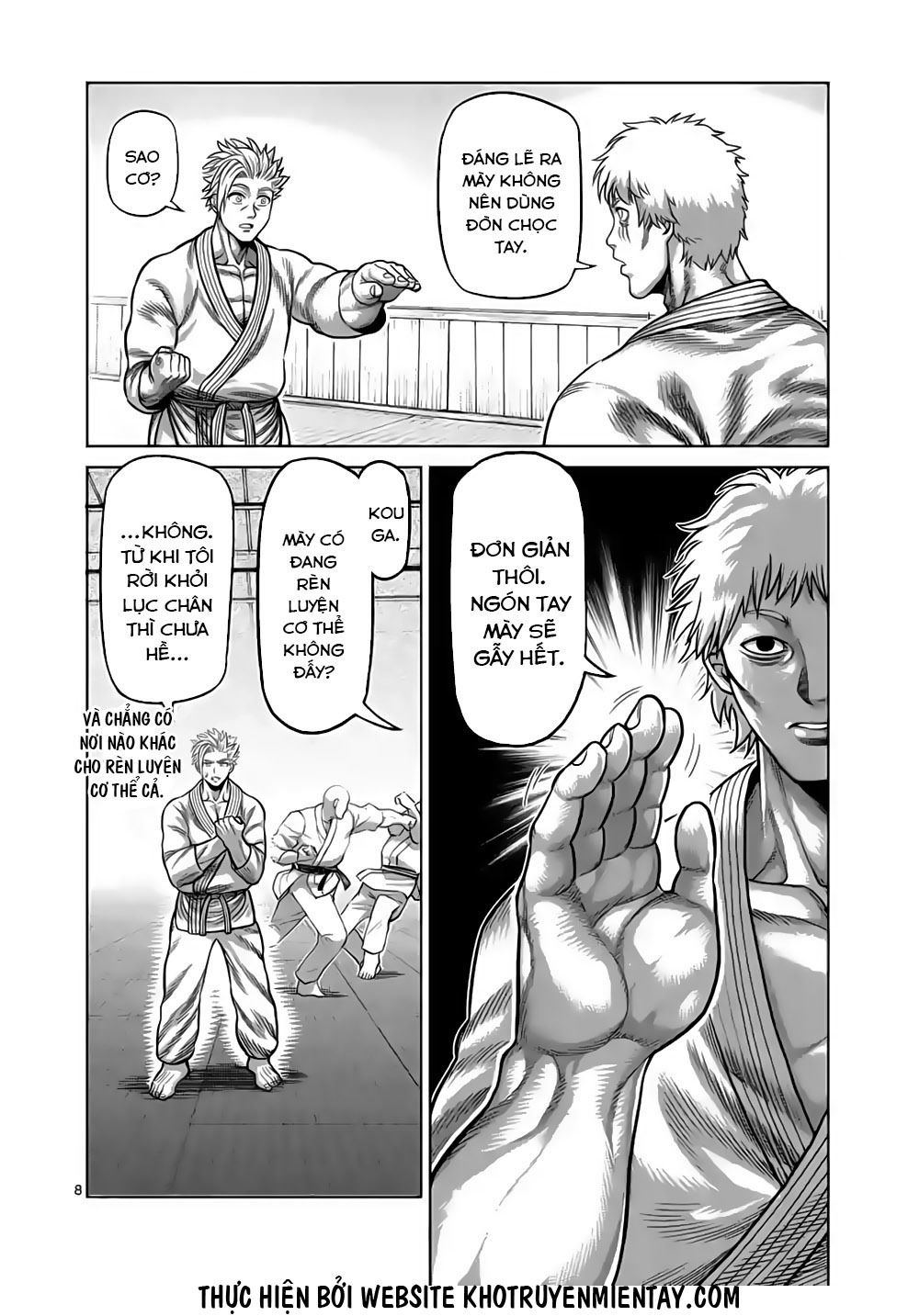 Kengan Ashura Phần 2 - Chapter 30 - Page 7
