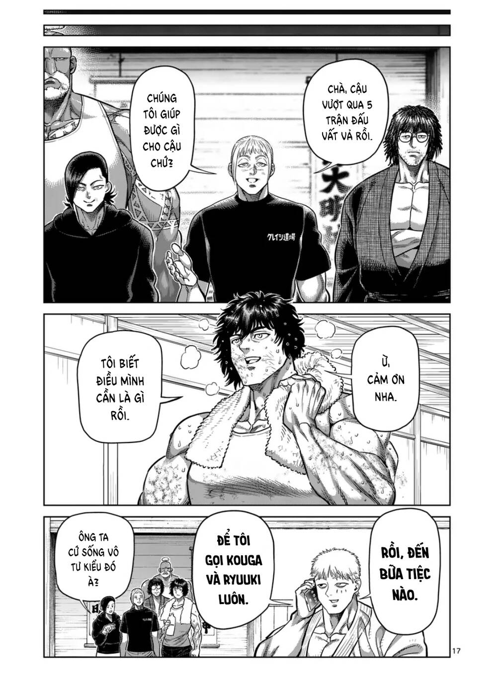 Kengan Ashura Phần 2 - Chapter 300 - Page 16