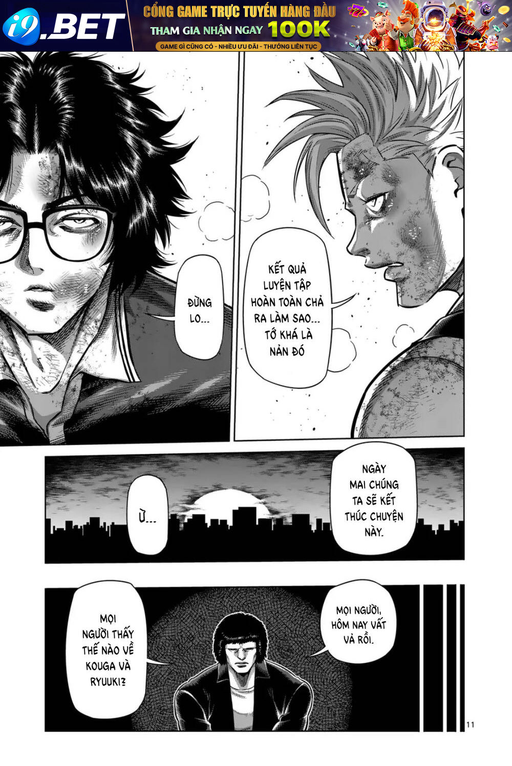 Kengan Ashura Phần 2 - Chapter 301 - Page 10